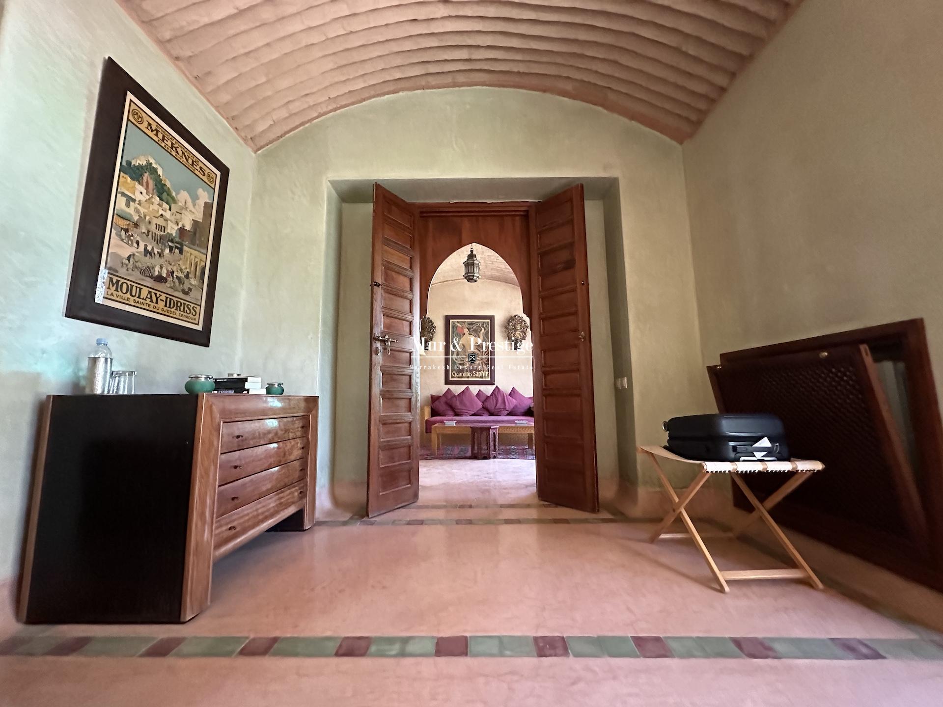 Palmeraie – Maison de Caractère à Vendre