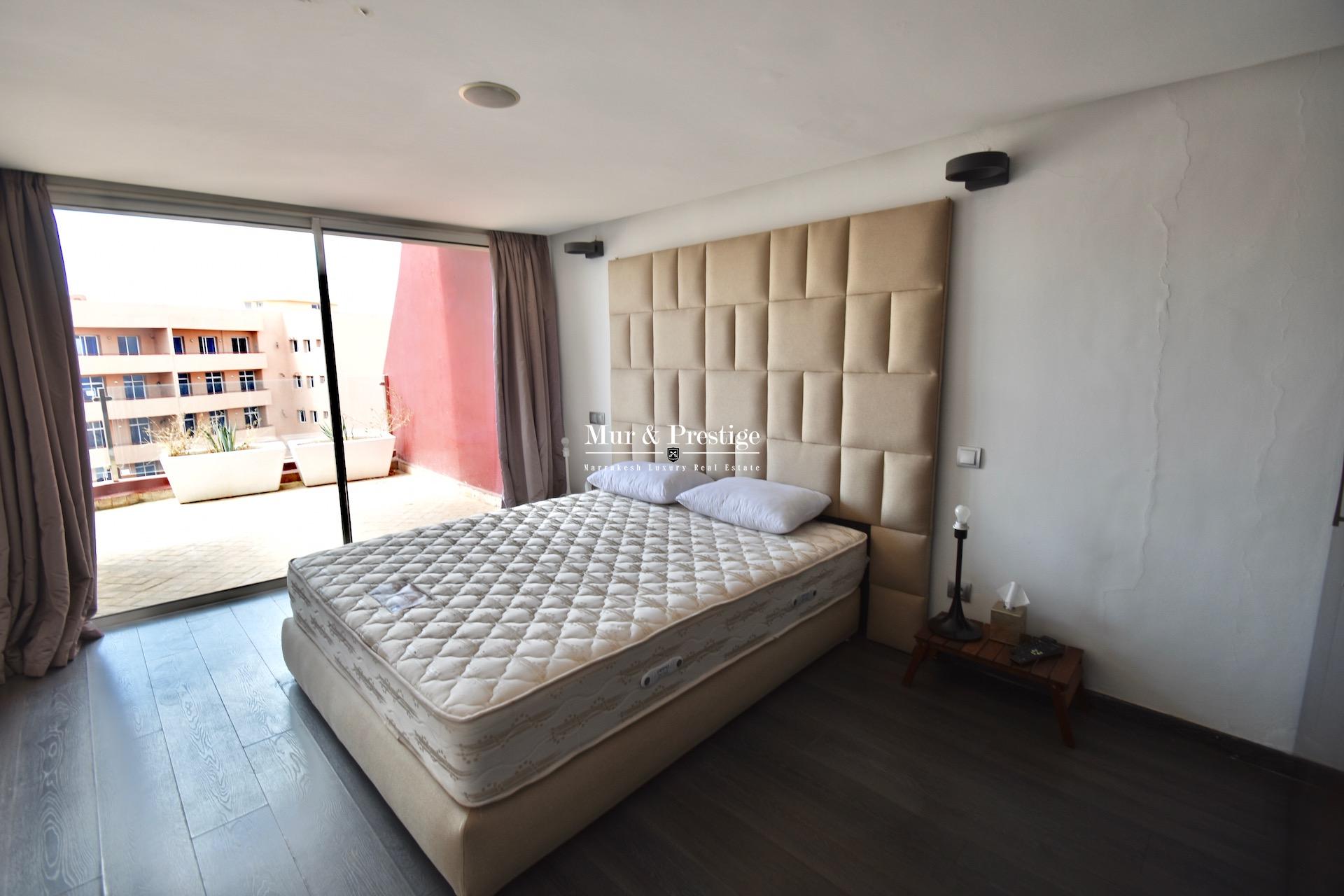 Penthouse à Louer au Coeur de Marrakech - Agence Immobilière