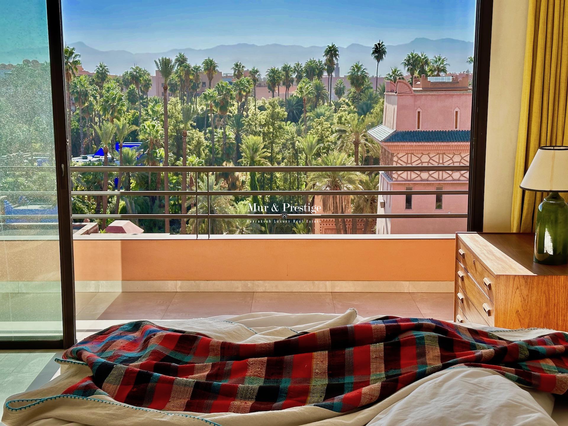 Penthouse Marrakech – Vue Jardin Majorelle