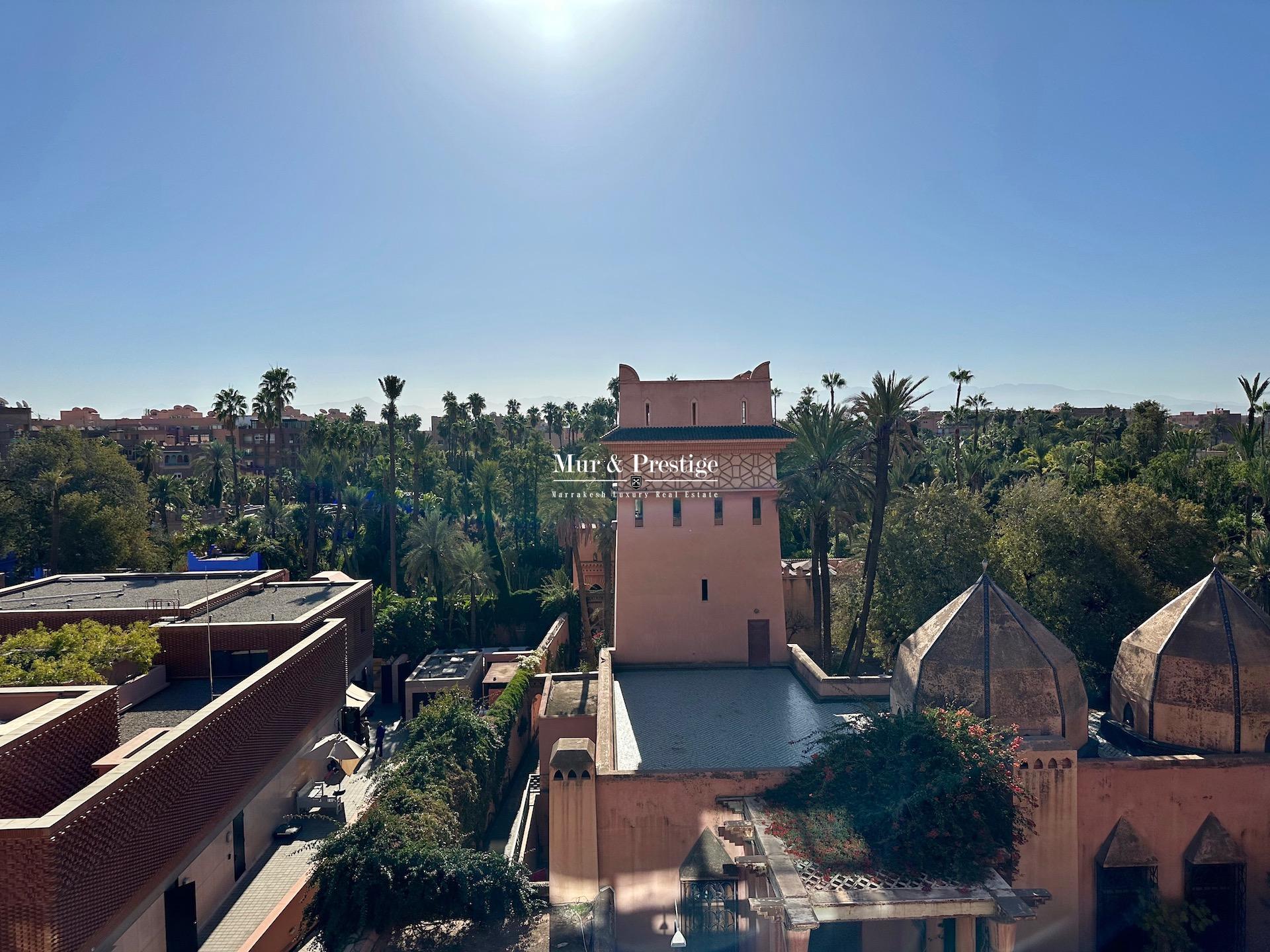 Penthouse Marrakech – Vue Jardin Majorelle