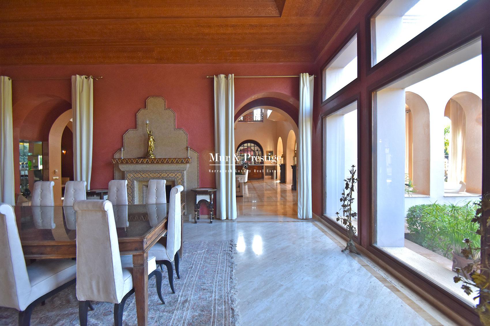 Prestigieuse propriete a vendre a la Palmeraie