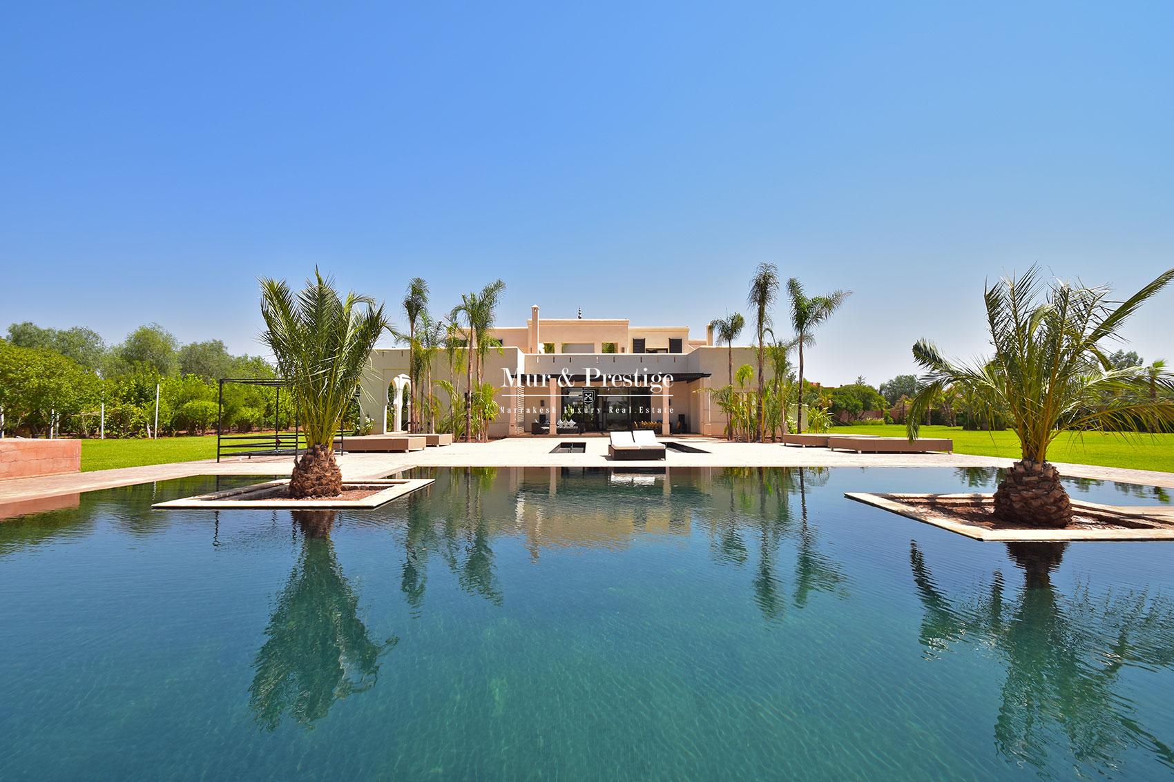 Prestigieuse villa a vendre a Bab Atlas Marrakech