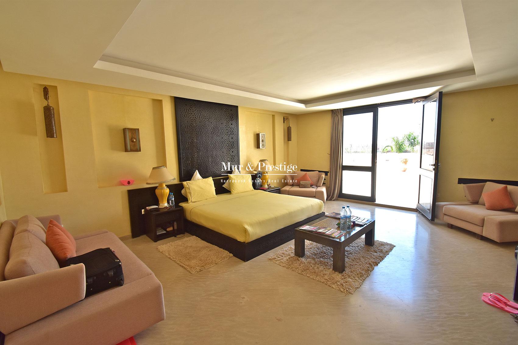 Agence Immobilière - Prestigieuse villa a vendre a Bab Atlas Marrakech