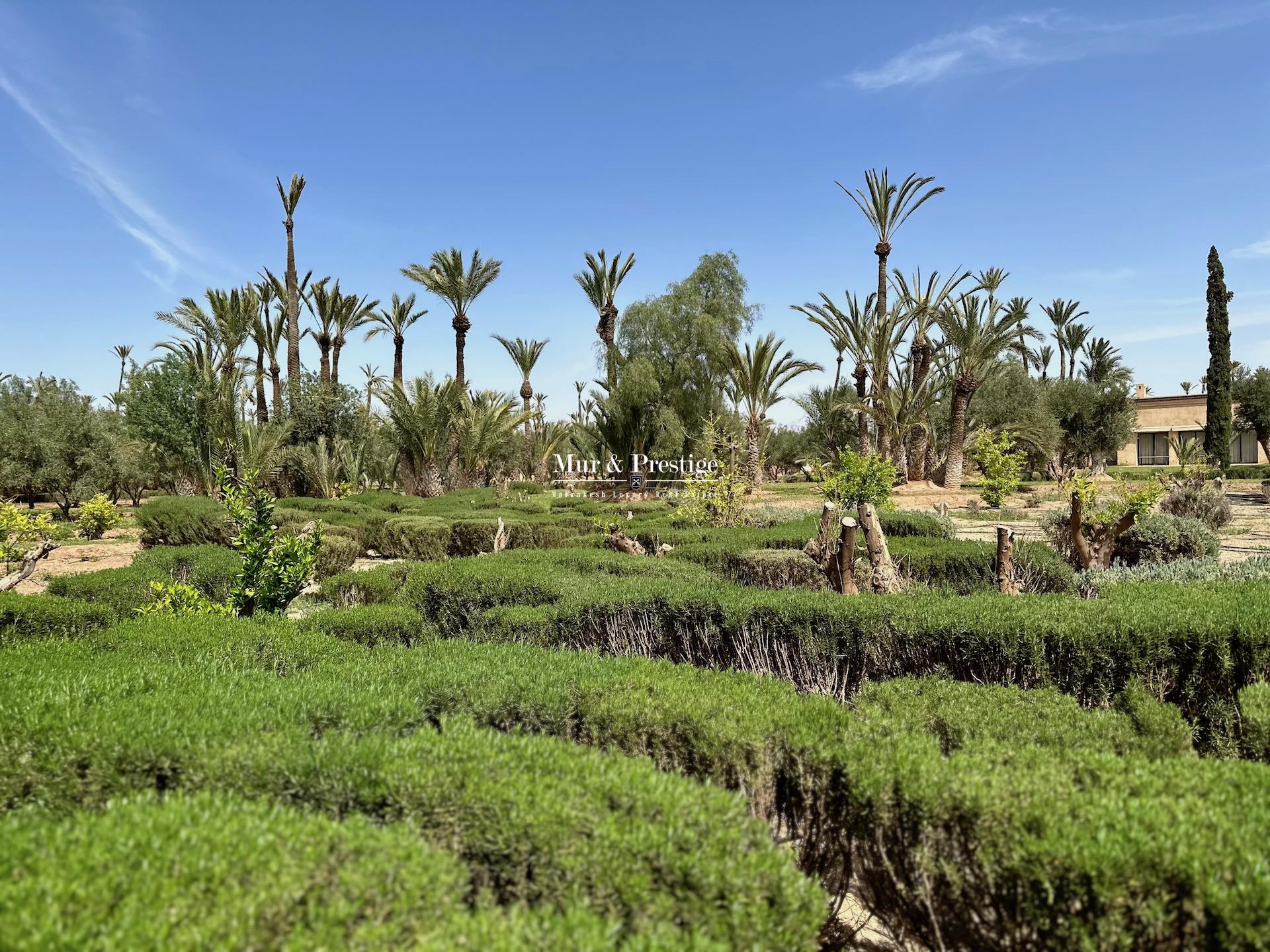 Propriété de Prestige sur 3 Hectares à Vendre à Marrakech 