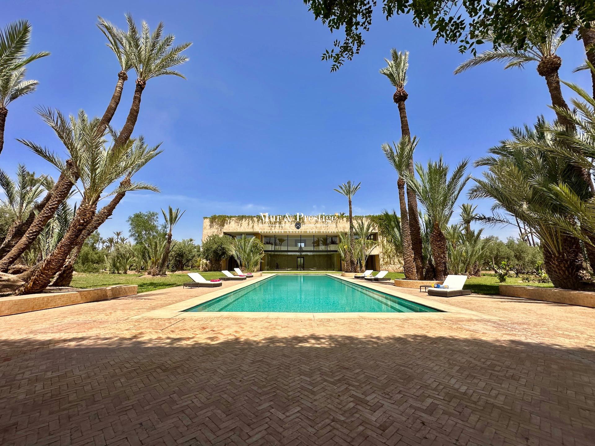 Propriété de Prestige sur 3 Hectares à Vendre à Marrakech 