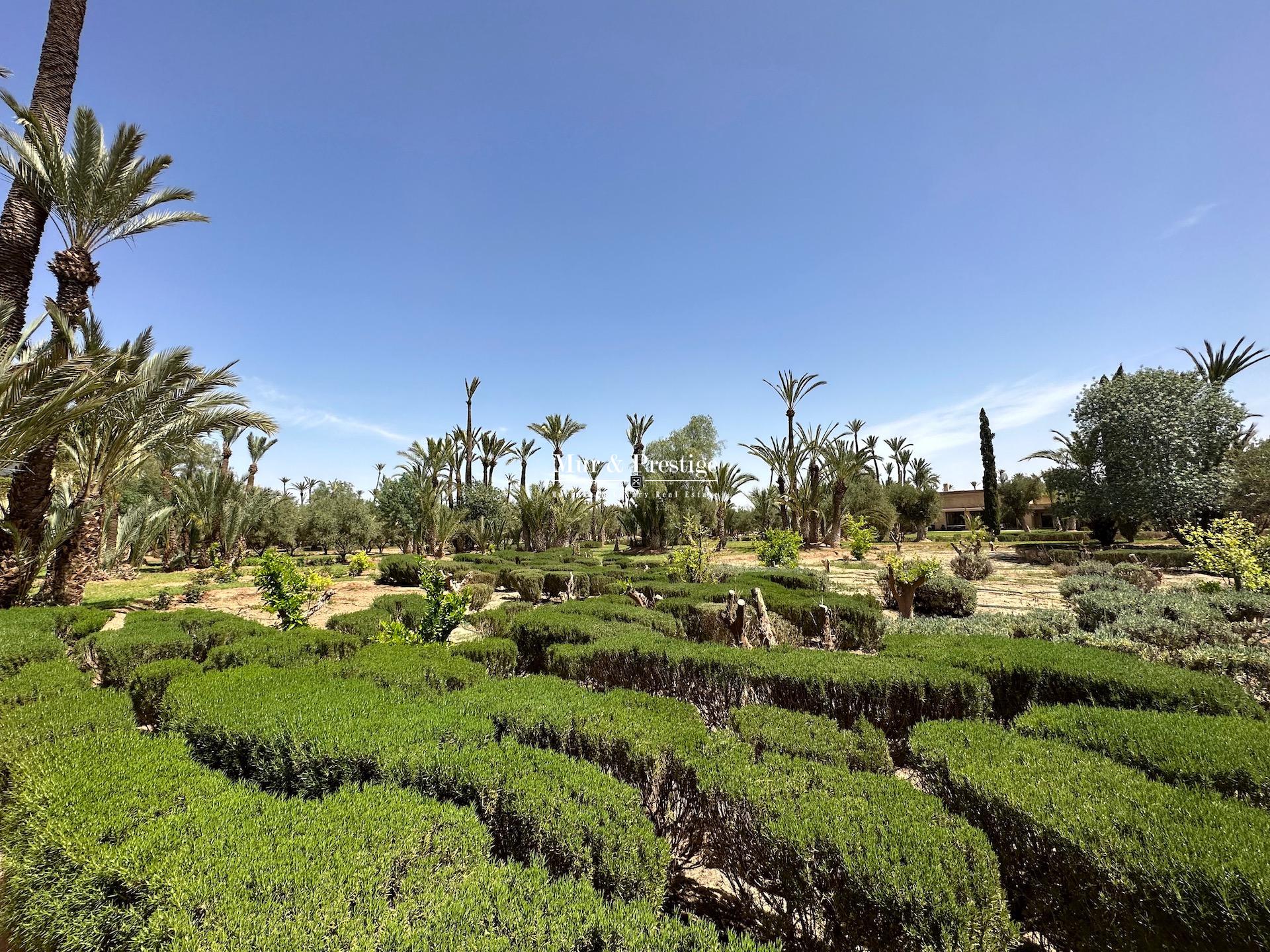 Propriété de Prestige sur 3 Hectares à Vendre à Marrakech 