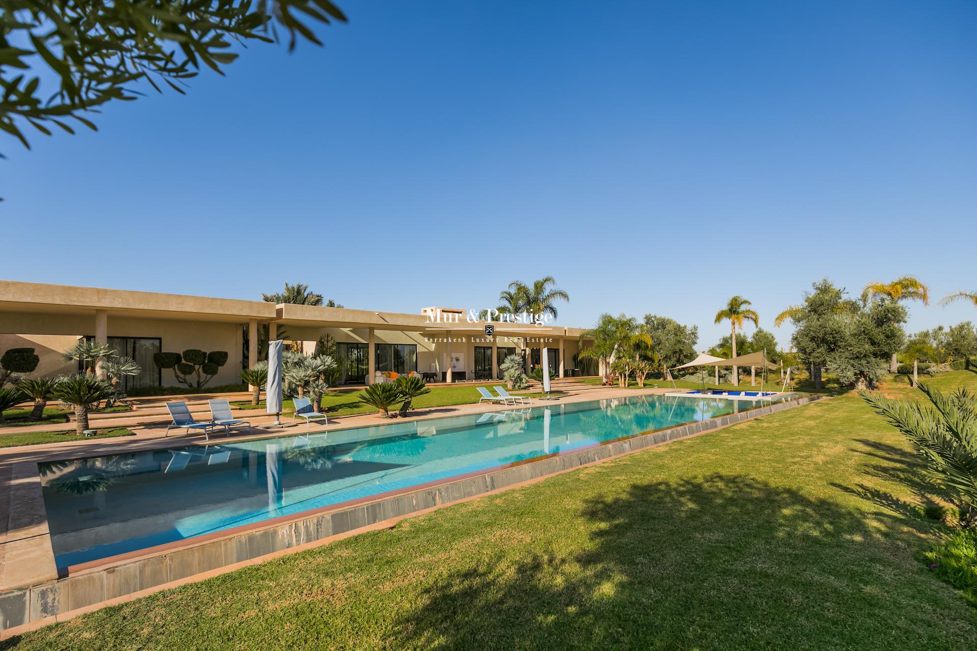 Propriété de prestige à vendre à Marrakech