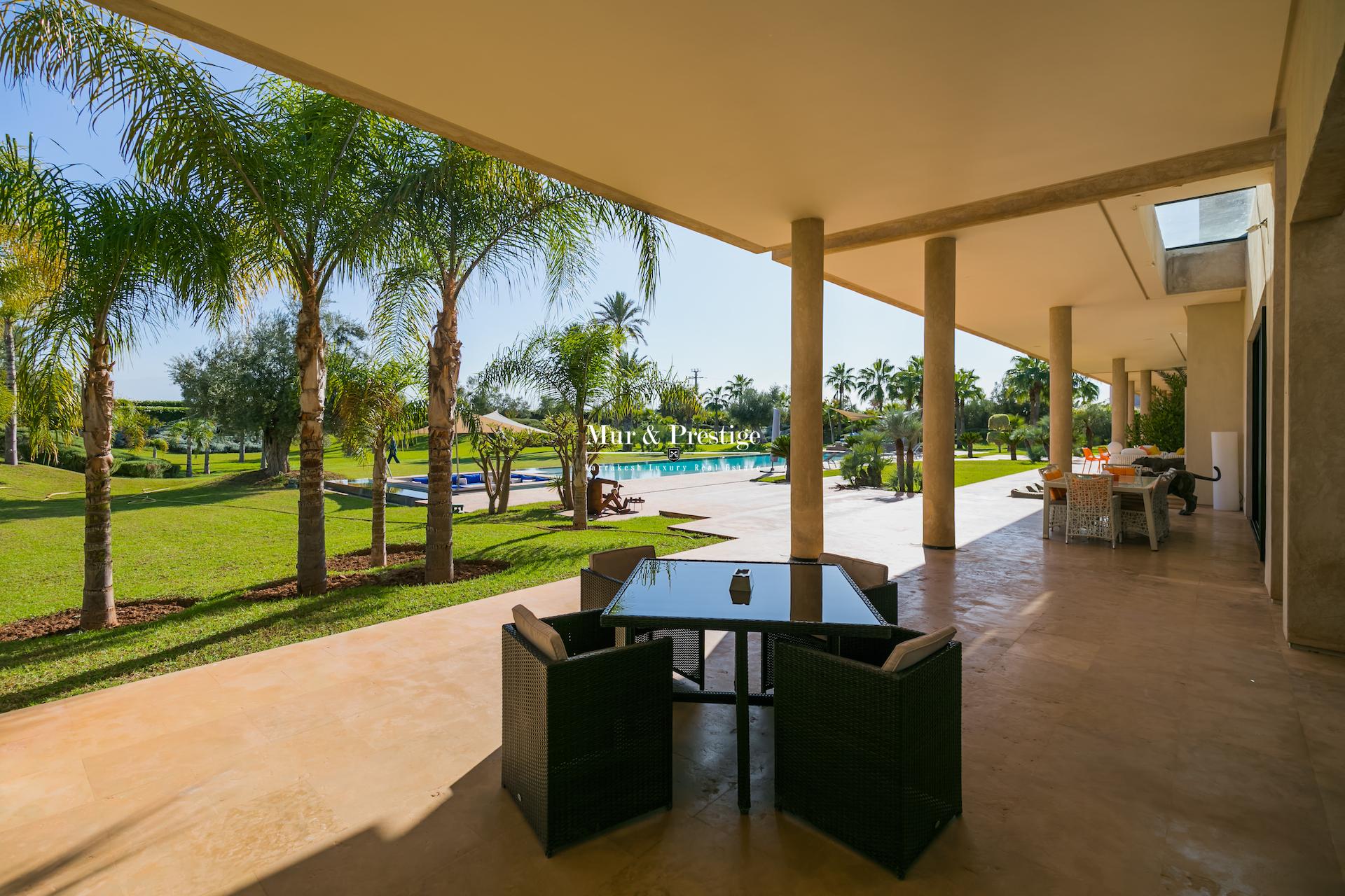 Propriété de prestige à vendre à Marrakech