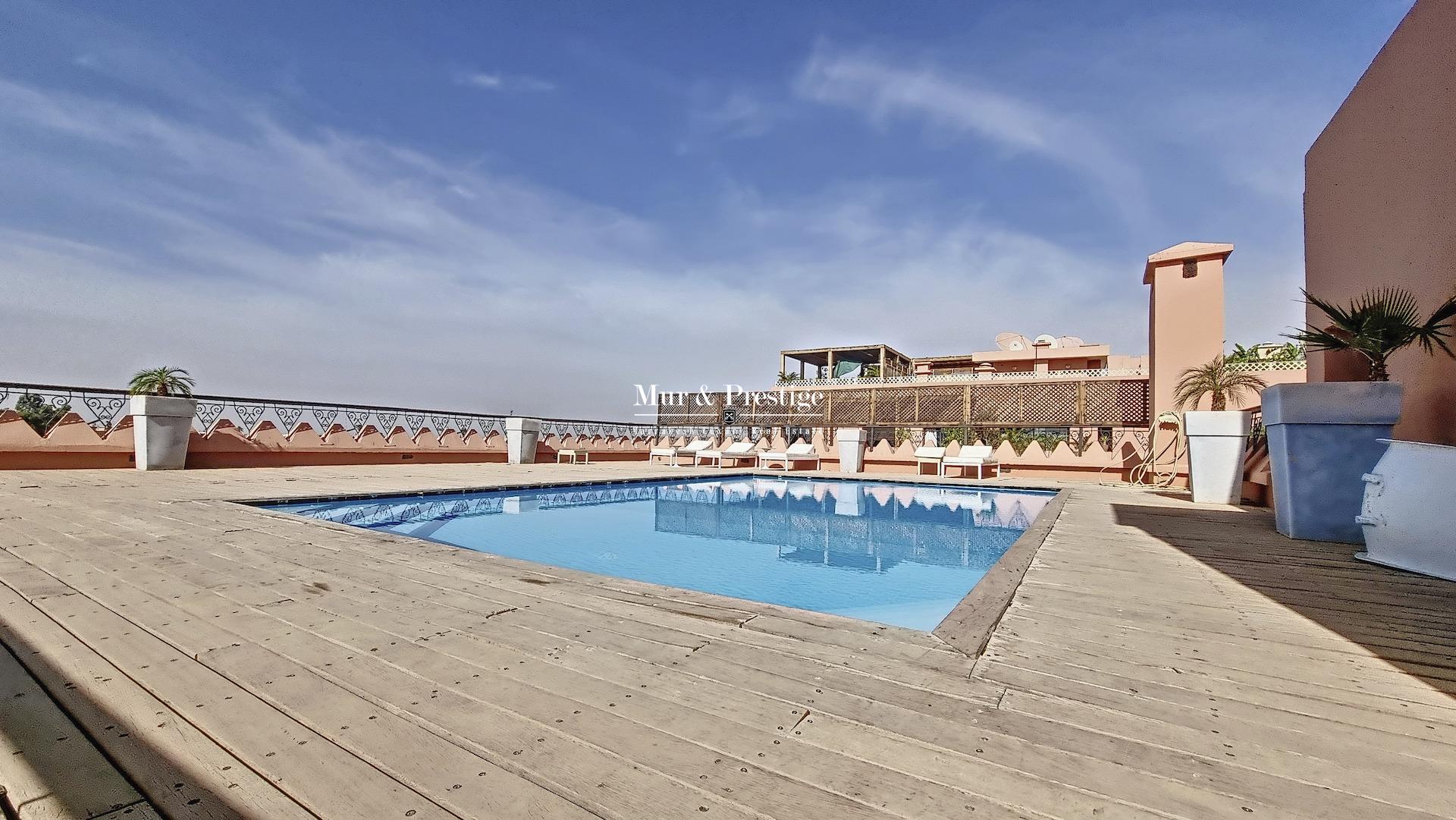 Hivernage  Marrakech – Appart de 4 chbres à vendre