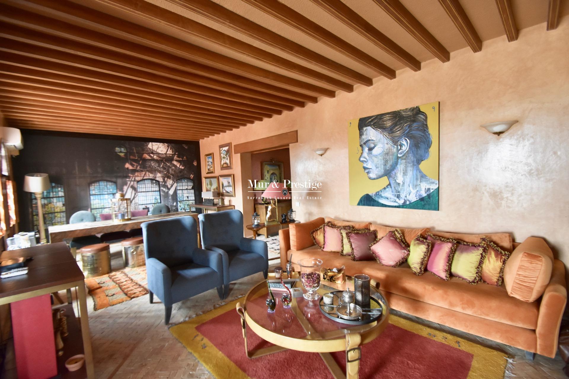 Appartement à Vendre au Coeur de la Palmeraie de Marrakech