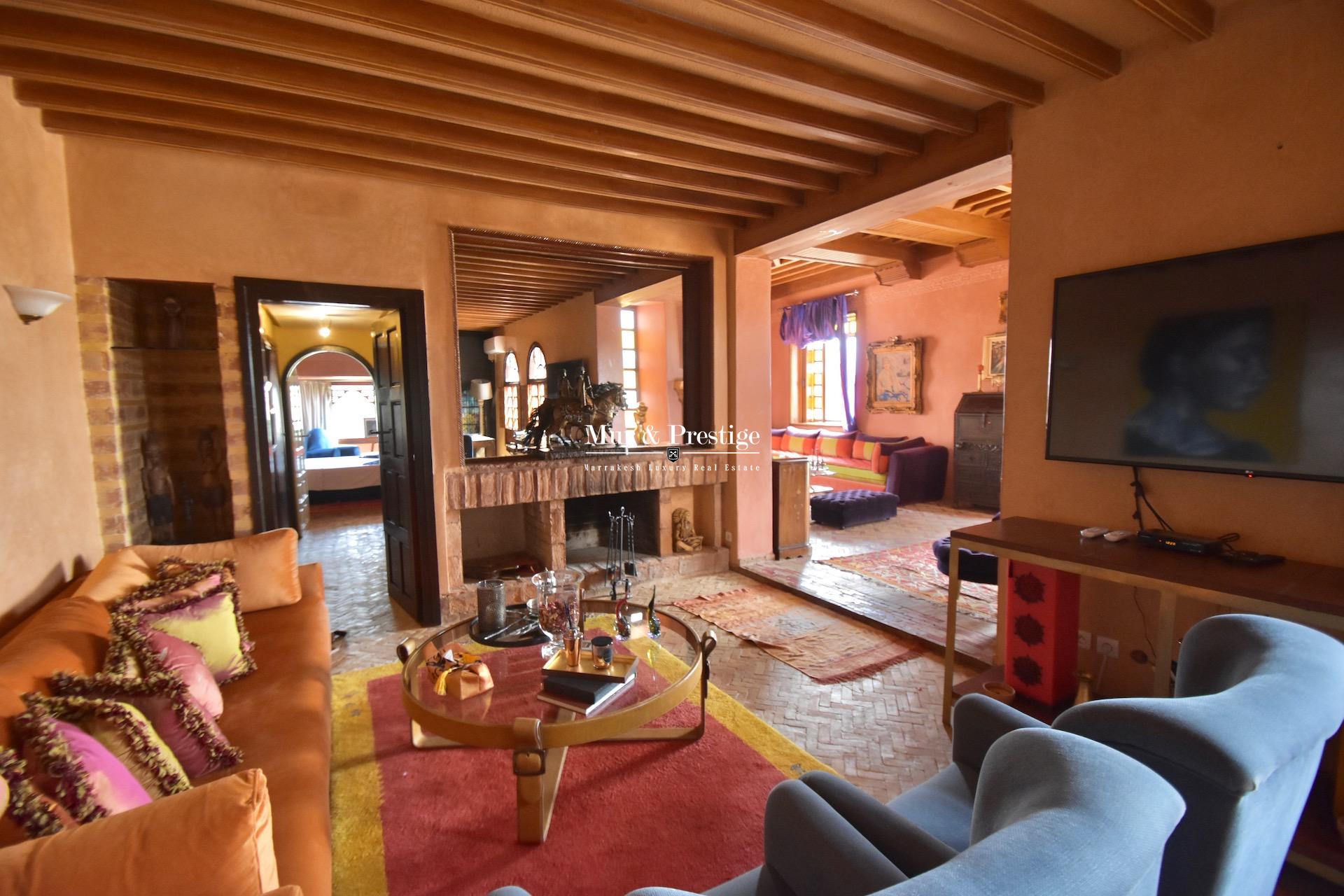 Appartement à Vendre au Coeur de la Palmeraie de Marrakech