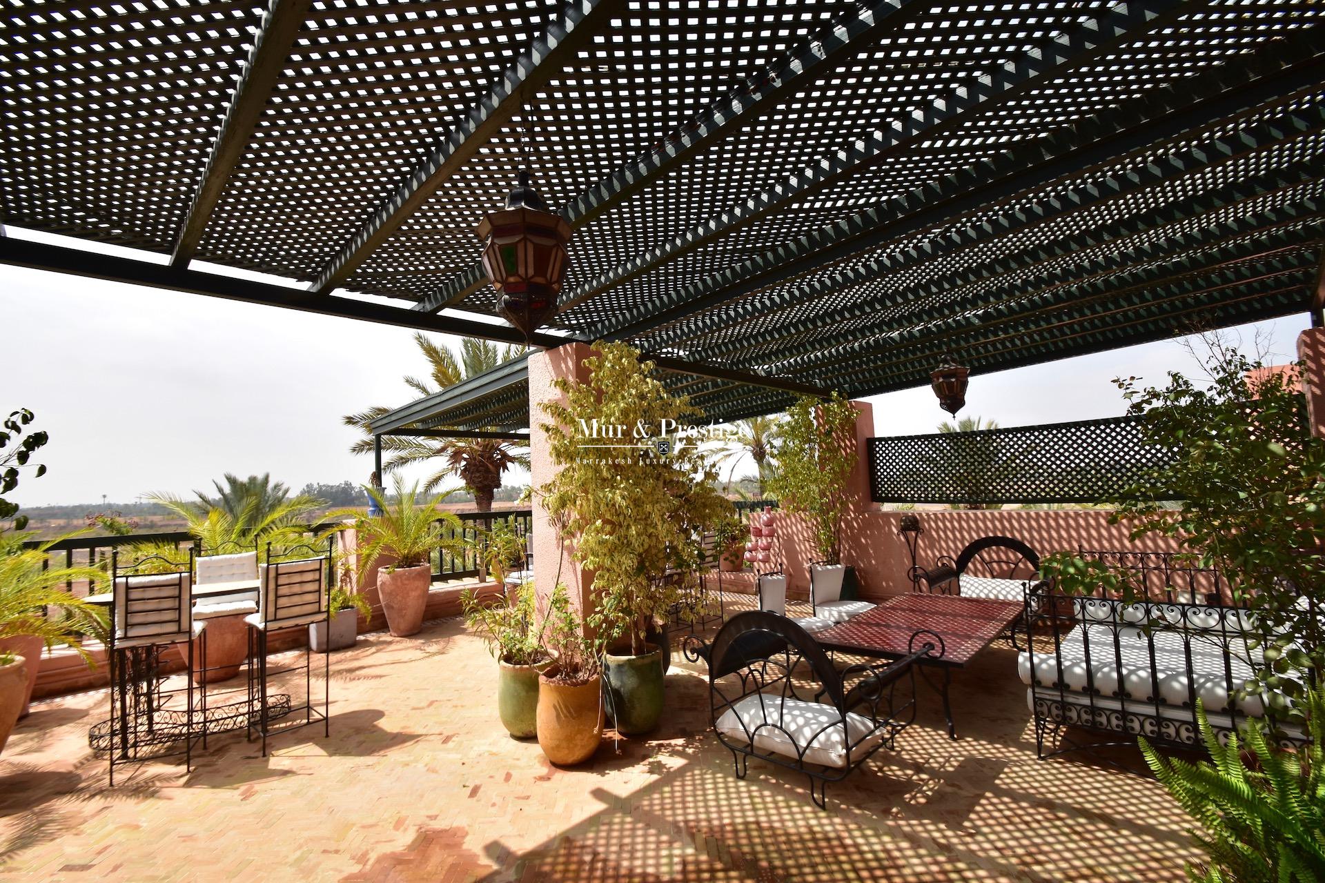 Appartement à Vendre au Coeur de la Palmeraie de Marrakech