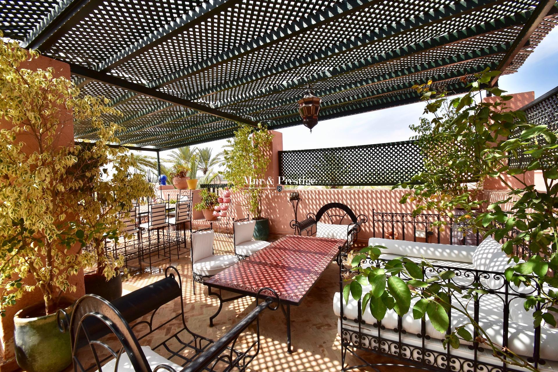 Appartement à Vendre au Coeur de la Palmeraie de Marrakech