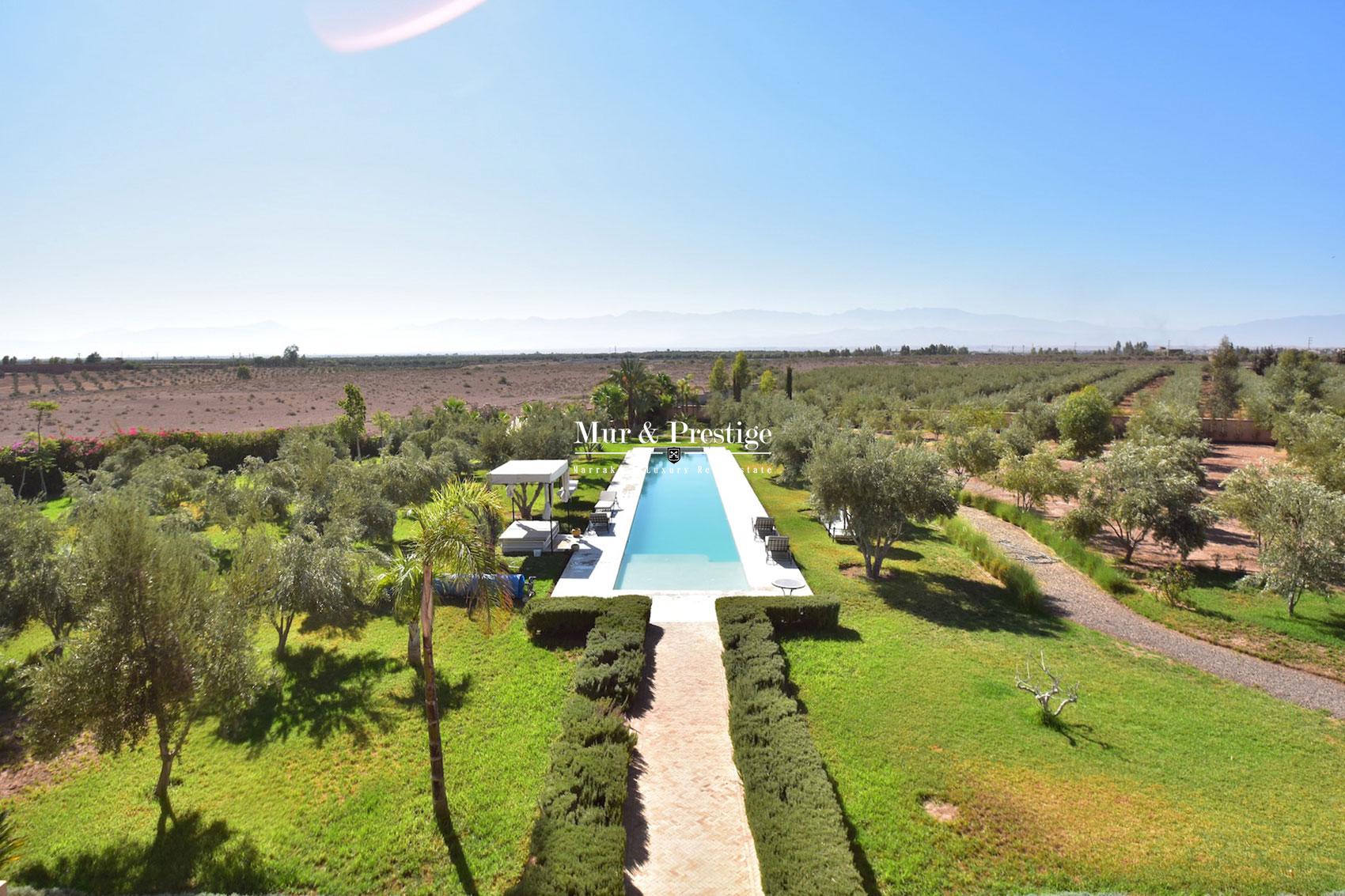 Vente d’une villa de charme a Marrakech