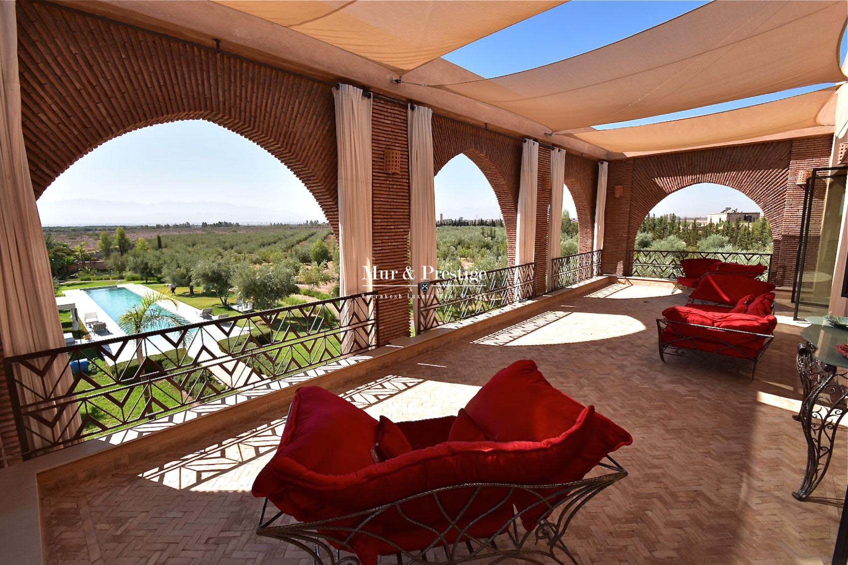 Vente d’une villa de charme a Marrakech