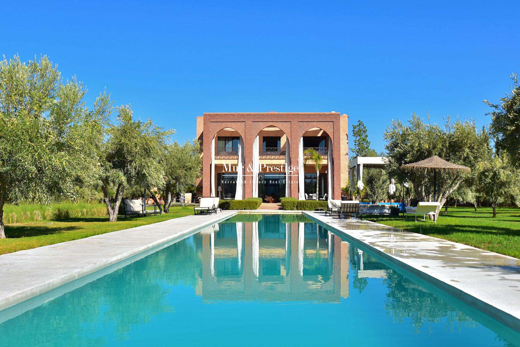 Vente d’une villa de charme a Marrakech