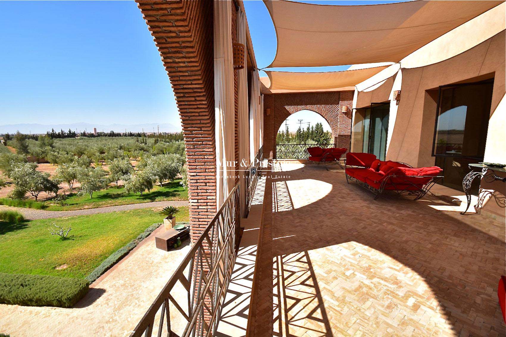 Vente d’une villa de charme a Marrakech