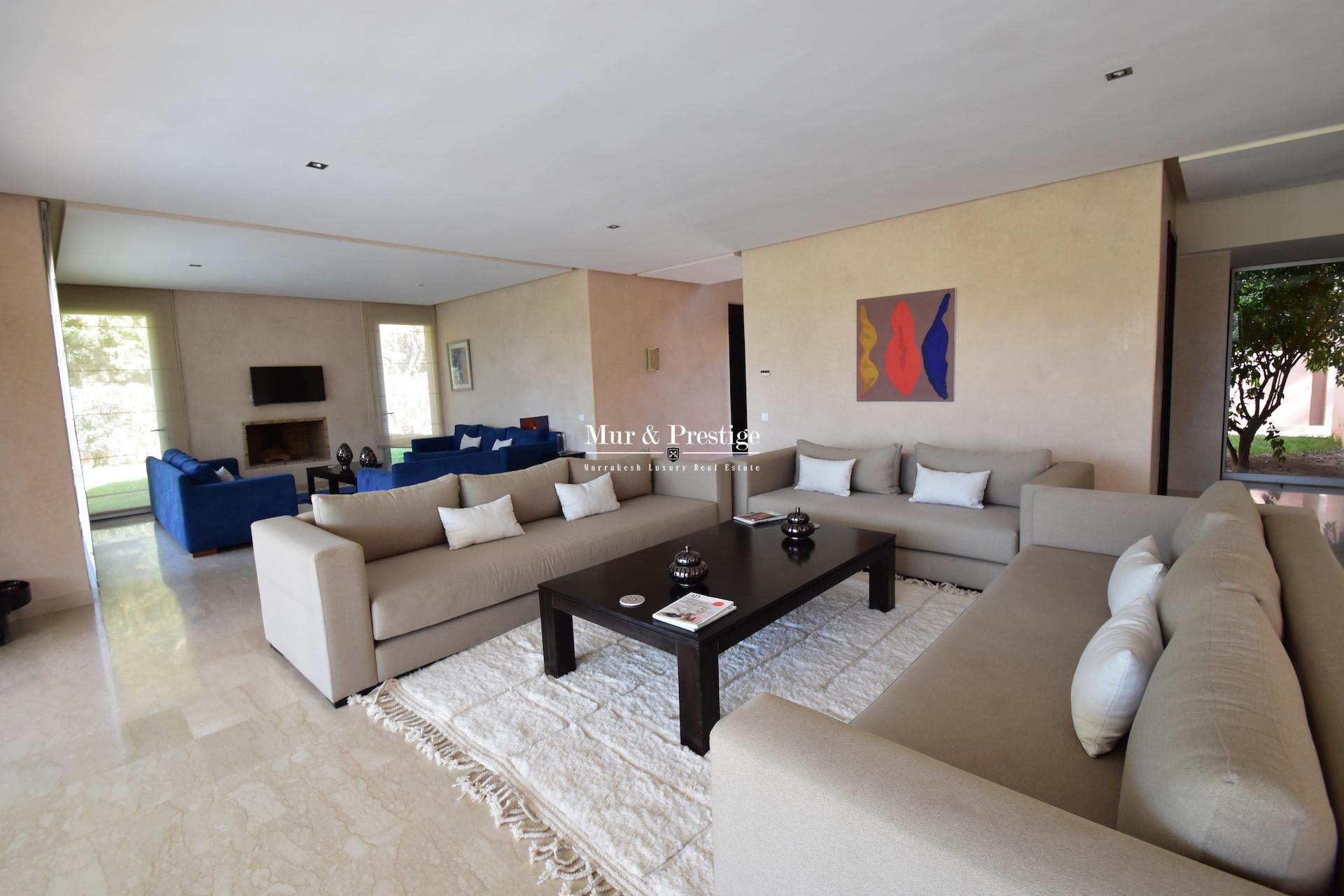 Maison à vendre front golf AL MAADEN Marrakech - Agence Immobilière