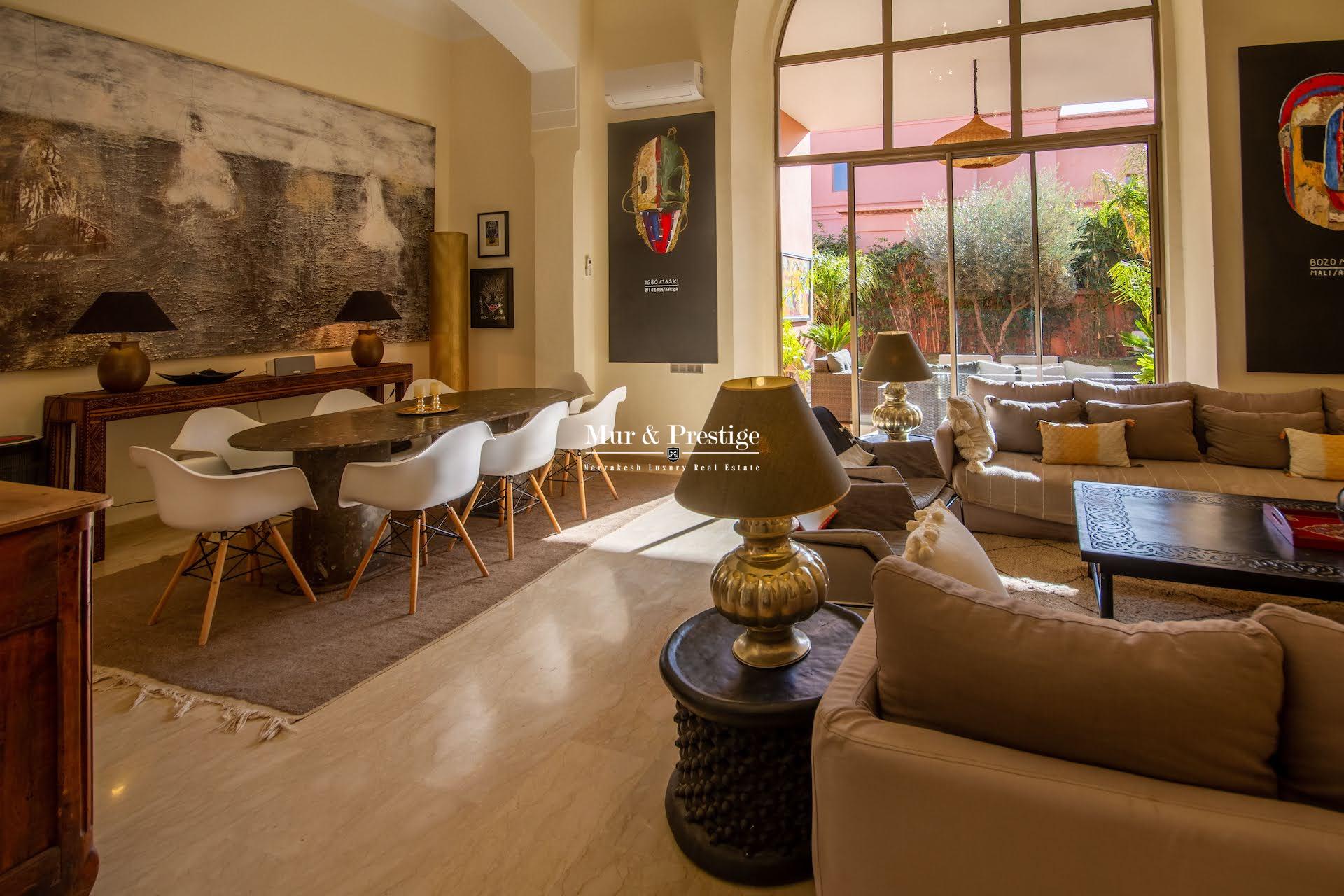 Maison signée Charles Boccara à vendre - Golf Amelkis à Marrakech