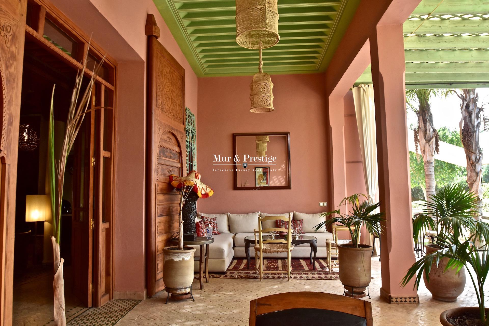 Maison en Vente à Marrakech au Charme Marocain