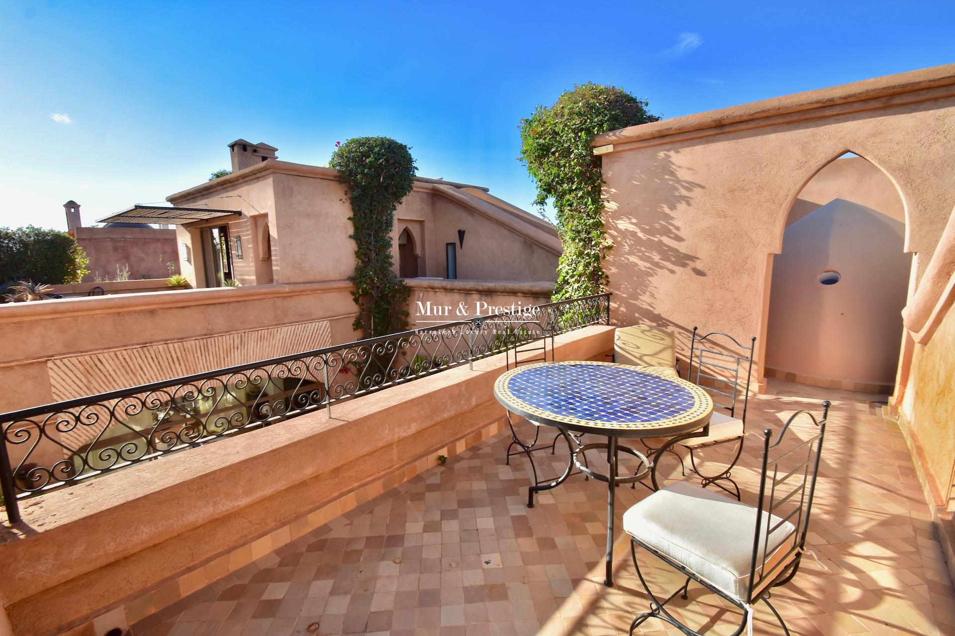 Agence Immobilière - Maison à vendre au golf Amelkis Marrakech