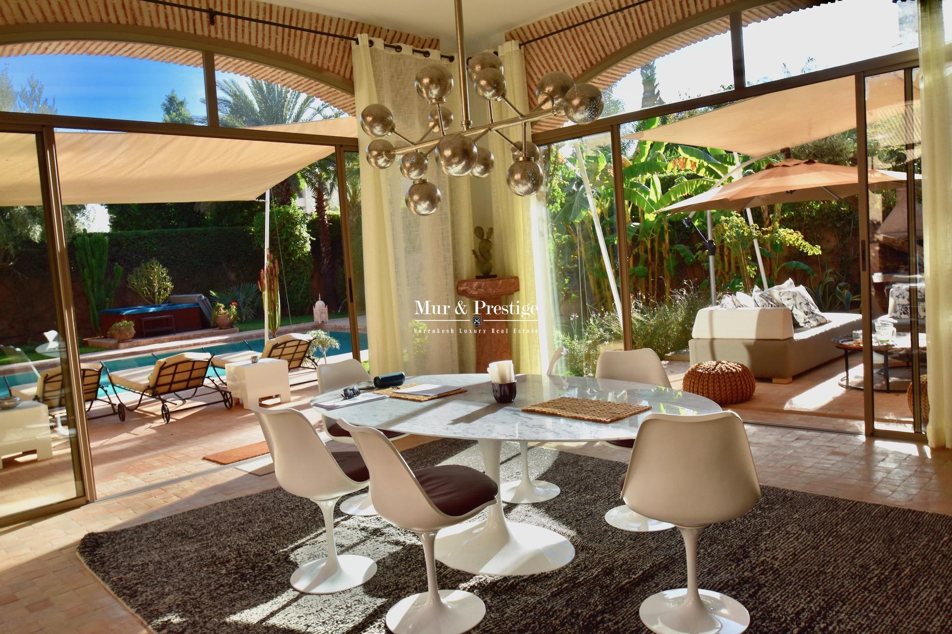 Agence Immobilière - Maison à vendre au golf Amelkis Marrakech