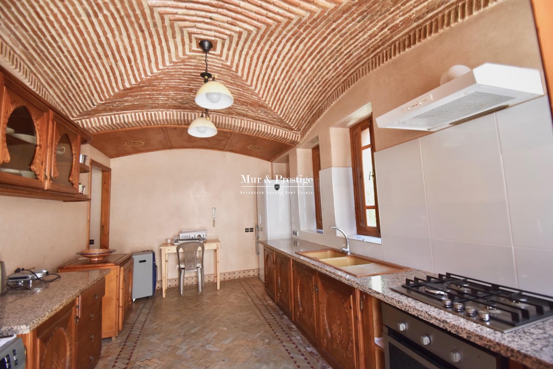 Maison à vendre au golf de Amelkis Marrakech à l 'architecture marocaine