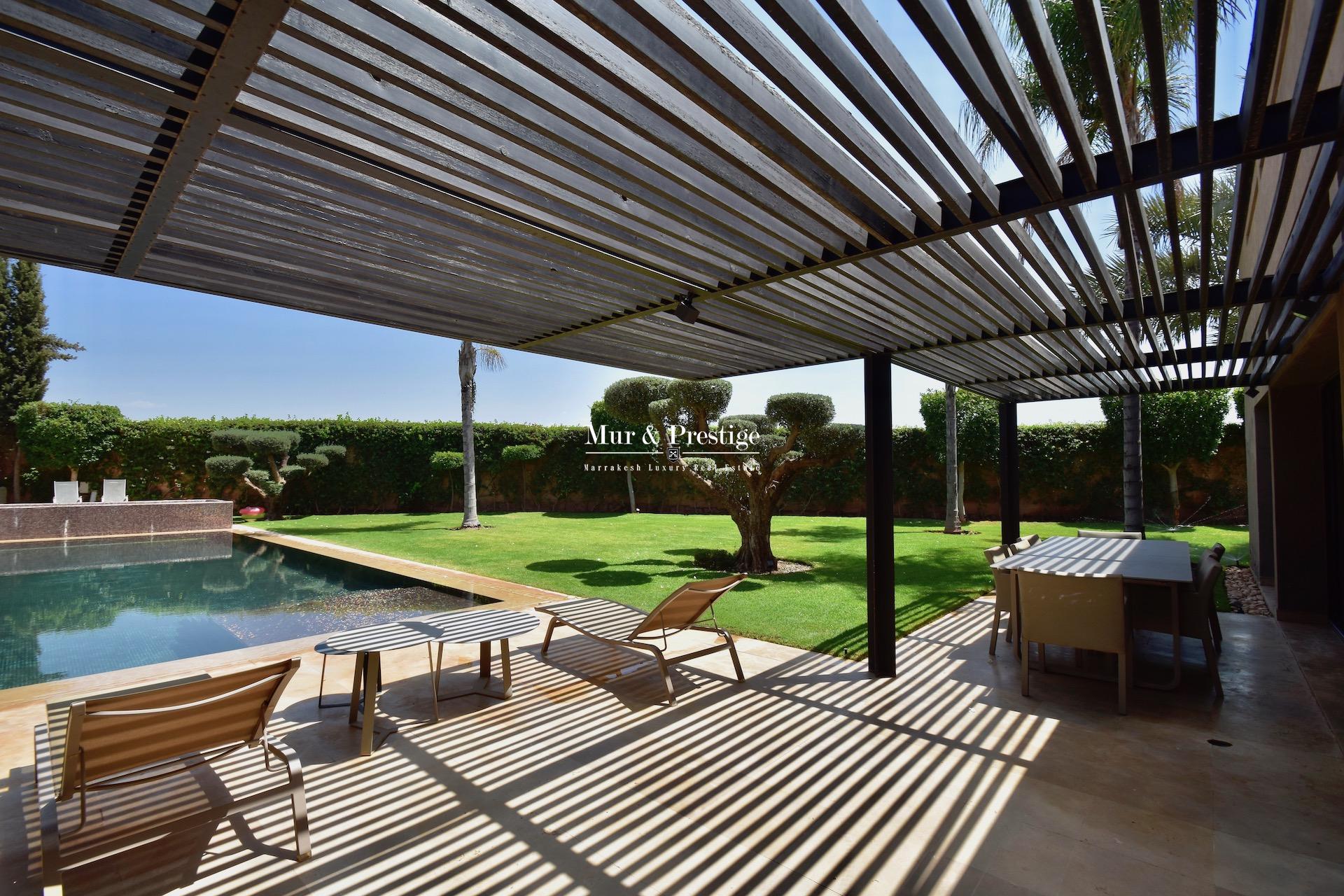 Vente villa de luxe sur le Golf de Al MAADEN à Marrakech