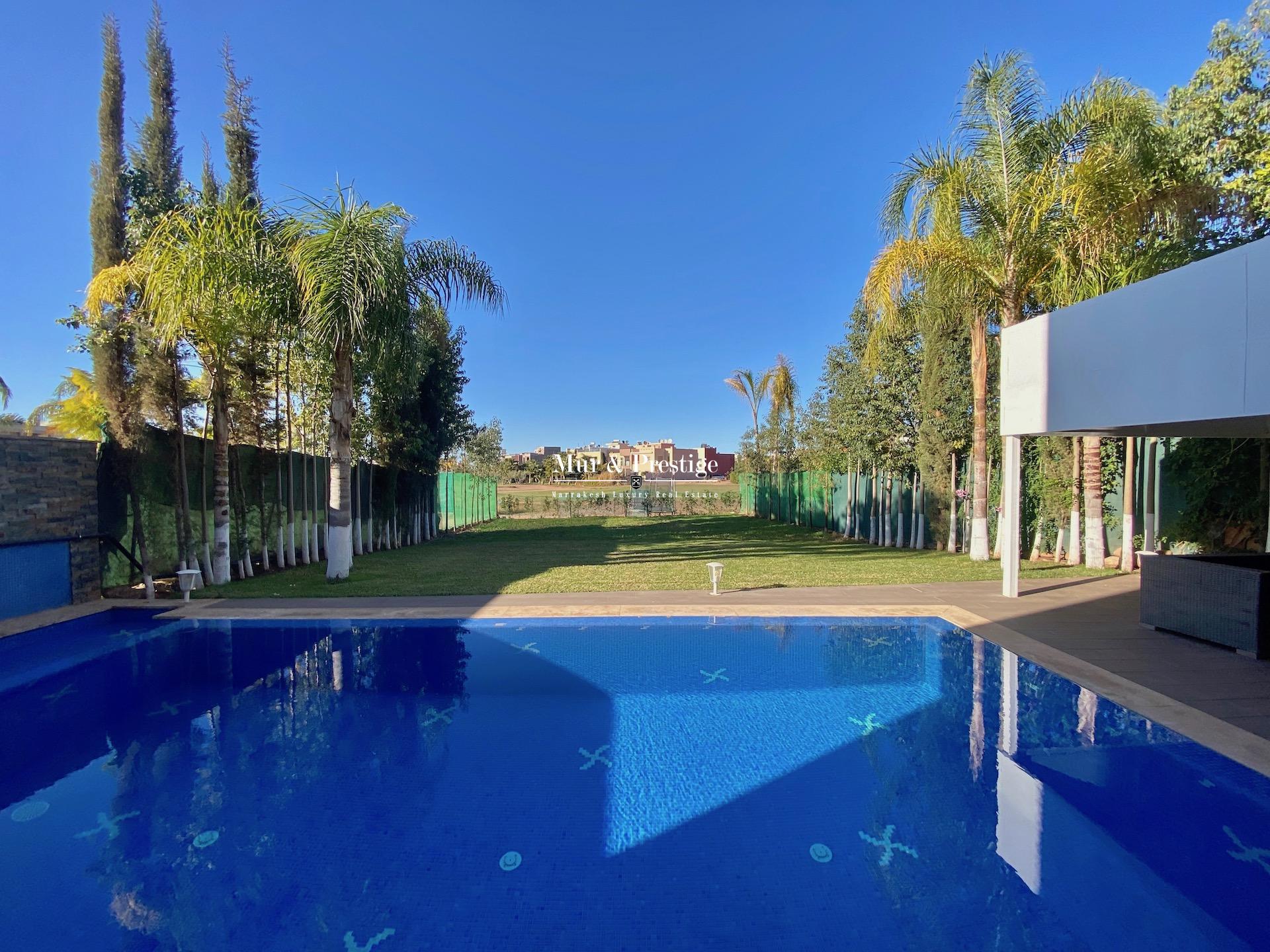 Achat maison moderne sur golf à Marrakech 
