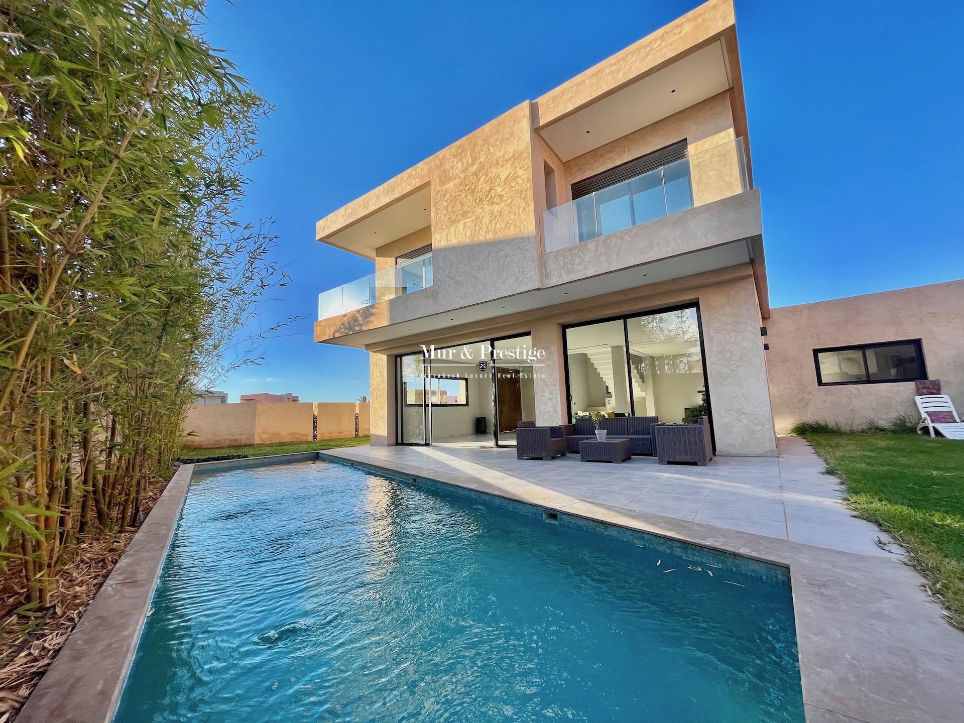 Vente maison moderne sur golf à Marrakech 