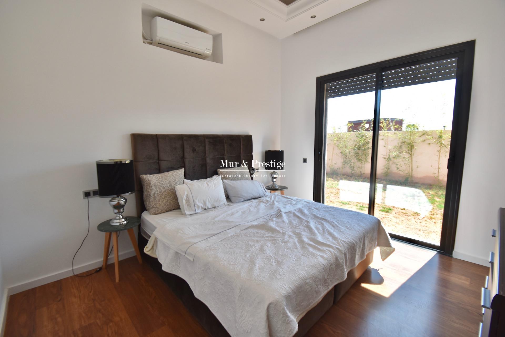 Vente maison golf Amelkis Marrakech , vue exceptionnelle sur le golf 