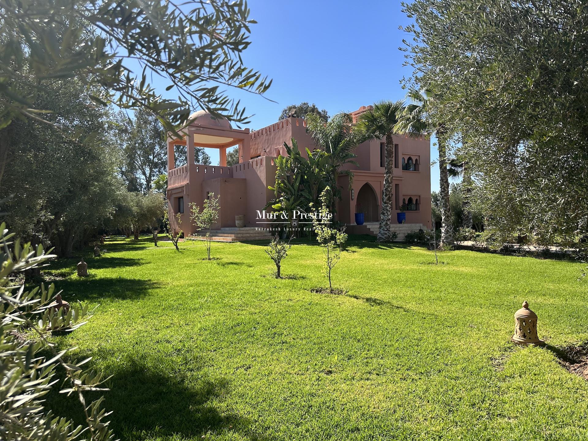 Agence Immobilière – Villa à Vendre Route de Fes