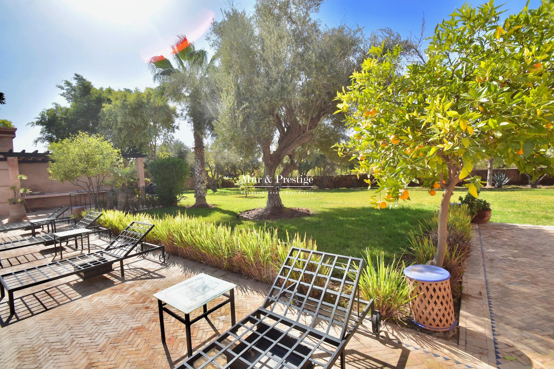 Propriété  de charme à vendre à Marrakech