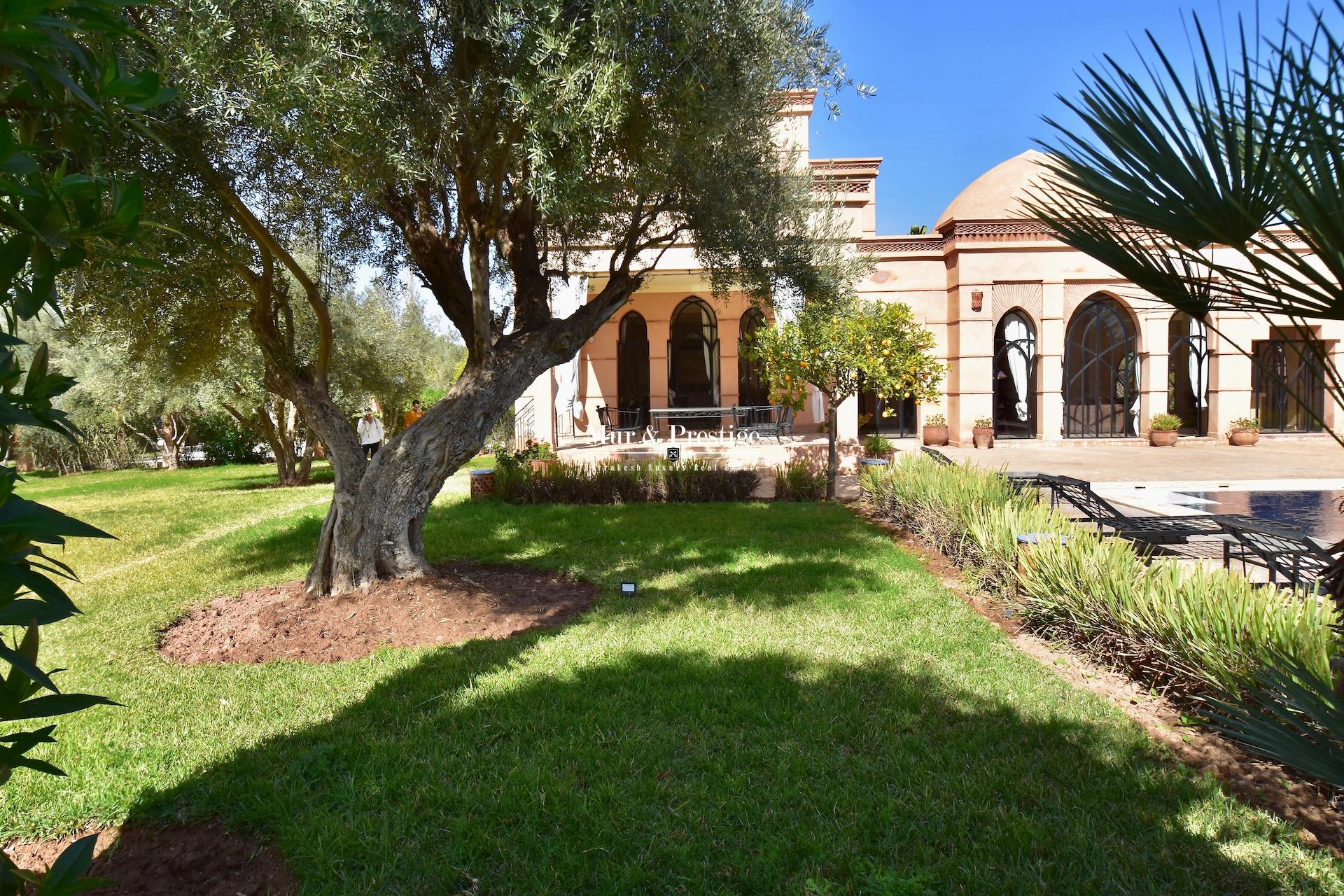 Propriété  de charme à vendre à Marrakech