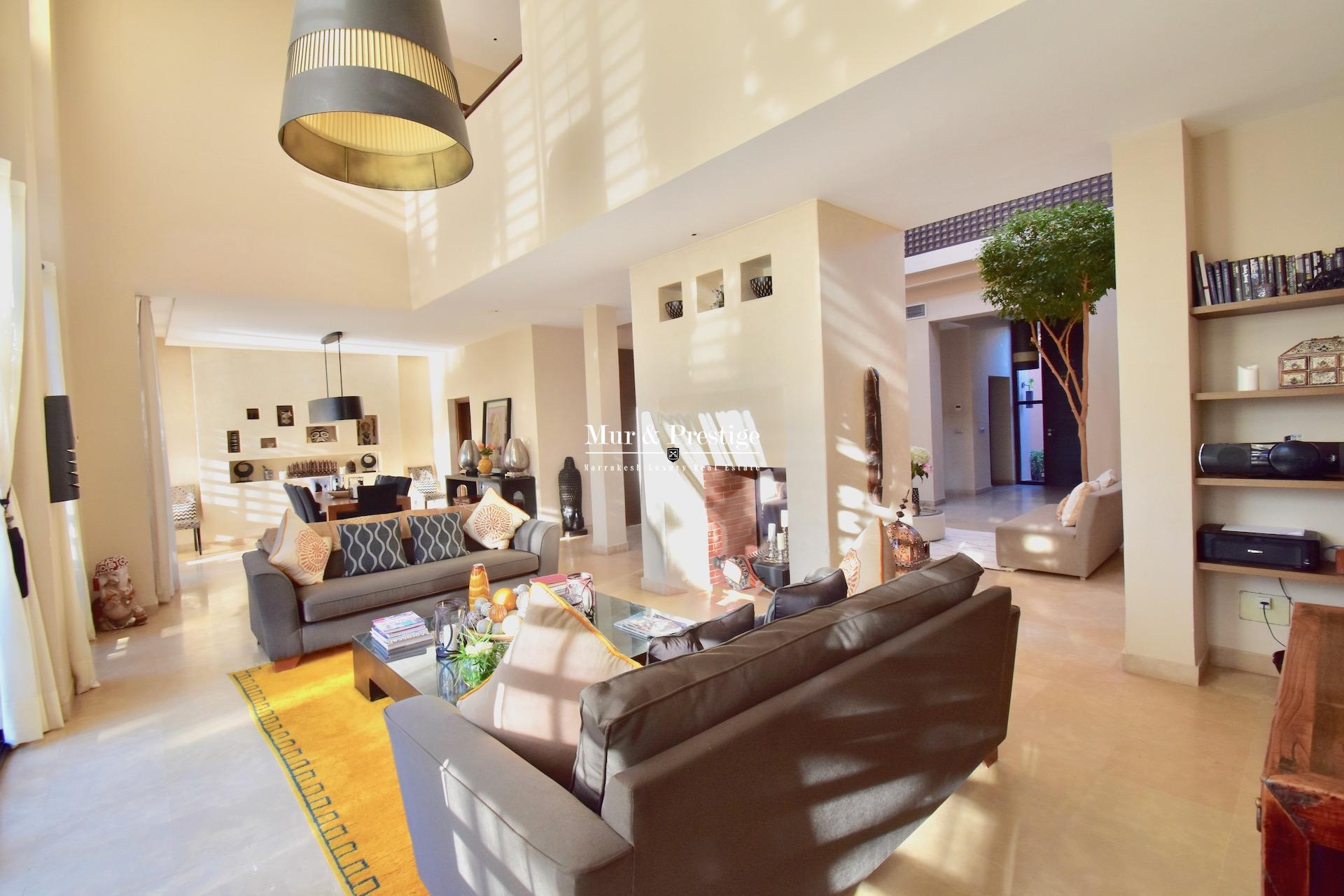 Agence immobilière Marrakech - Vente riad au golf de AL MAADEN –