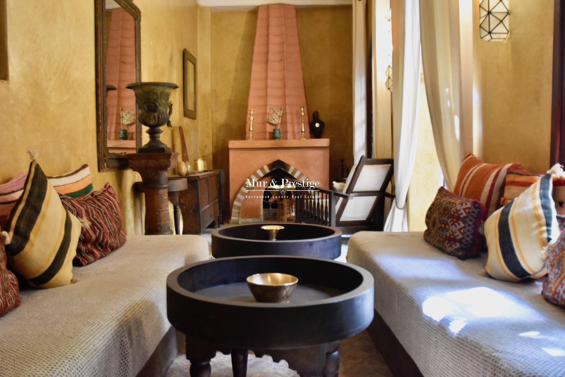 Vente Riad Médina de Marrakech - Agence Immobilière