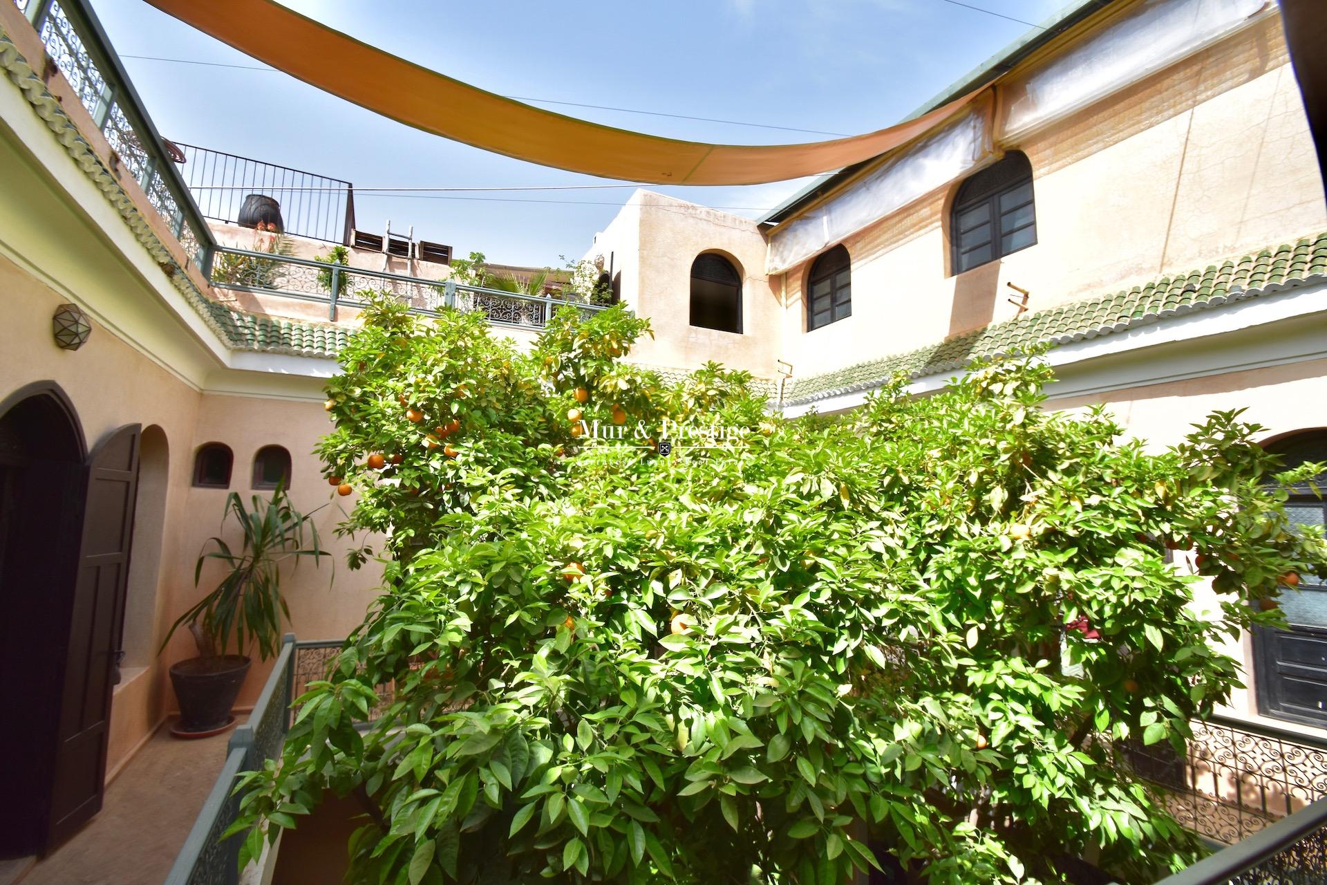 Vente Riad Médina de Marrakech - Agence Immobilière