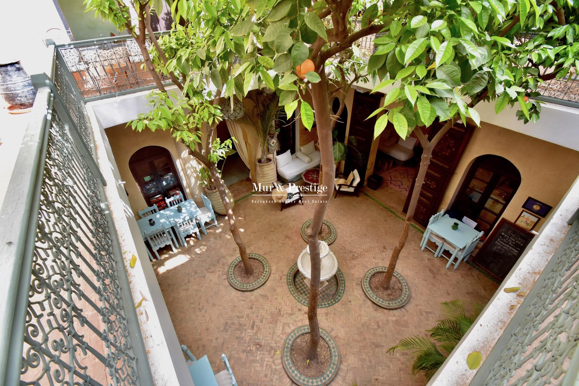 Vente Riad Médina de Marrakech - Agence Immobilière