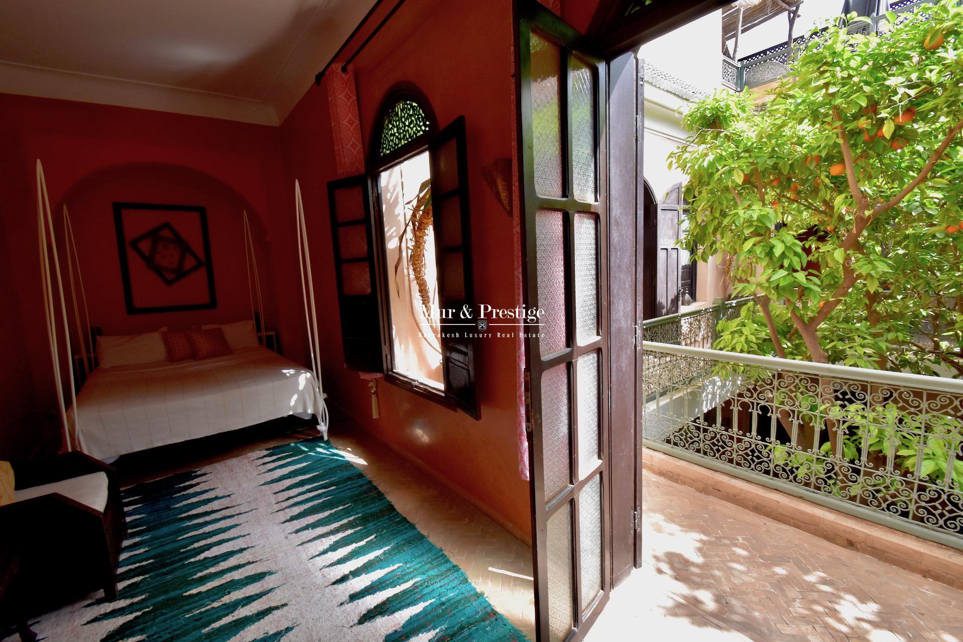 Vente Riad Médina de Marrakech - Agence Immobilière