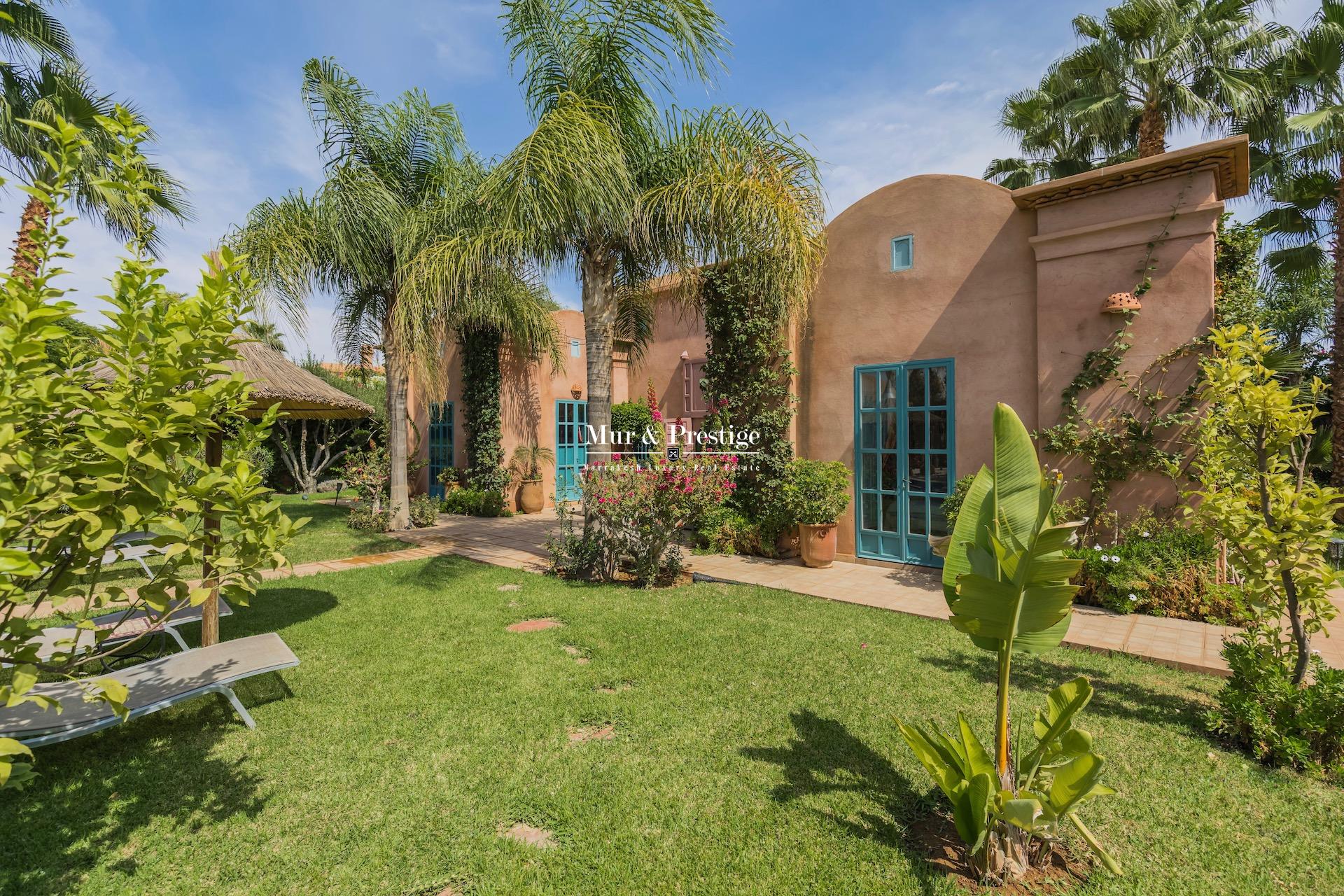 Villa en vente à Marrakech réalisée par l’architecte Charles Boccara  