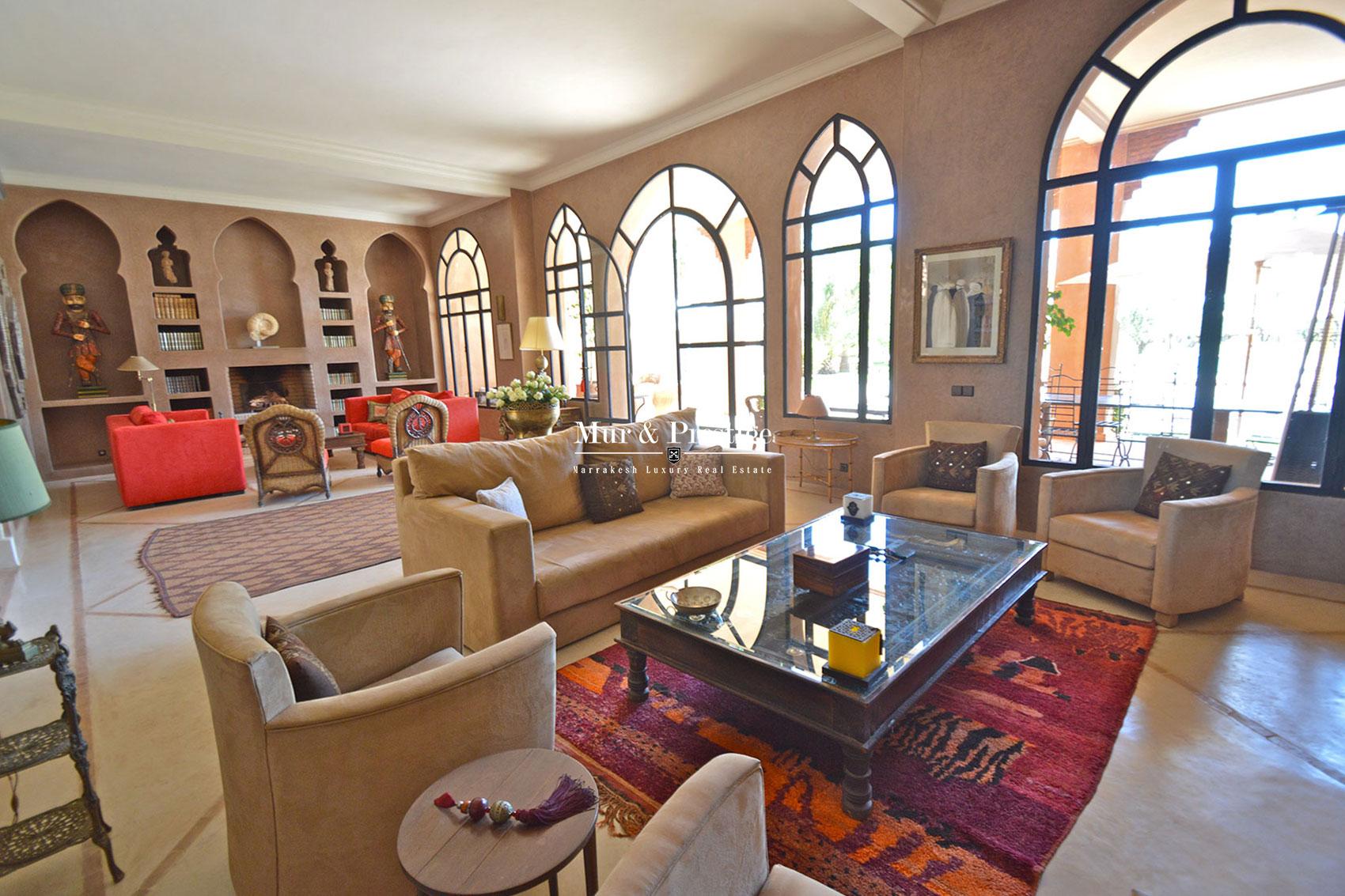 Vente villa de charme Marrakech