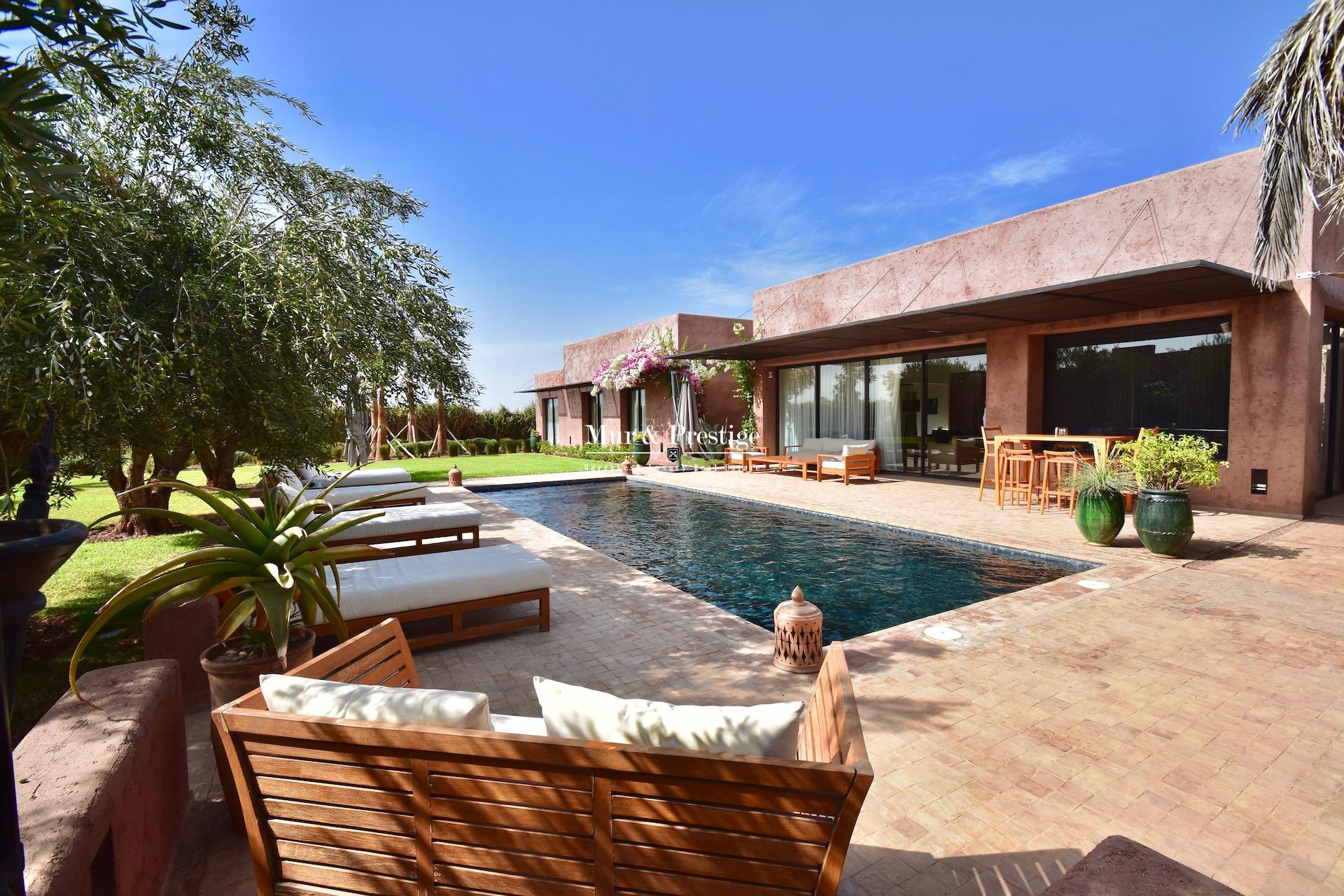 Villa à vendre au Fairmont Golf Royal Palm Marrakech 