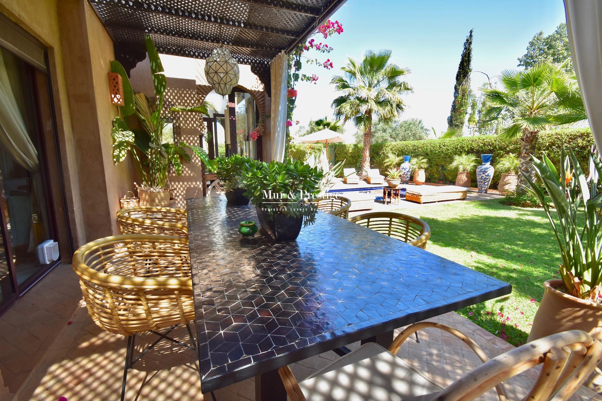 Vente Villa Marrakech – Agence Immobilière