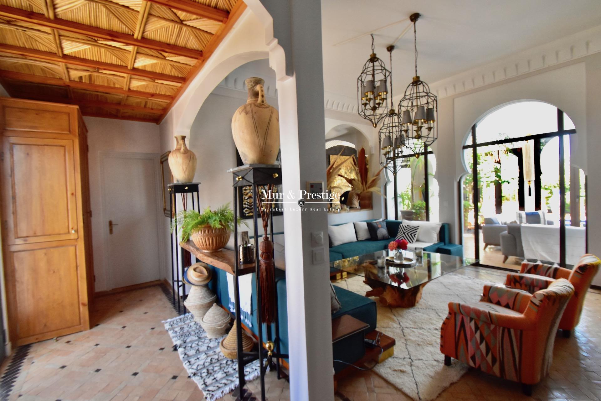 Vente Villa Marrakech – Agence Immobilière