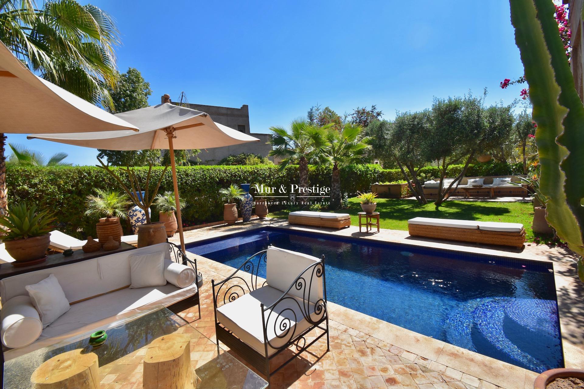 Vente Villa Marrakech – Agence Immobilière