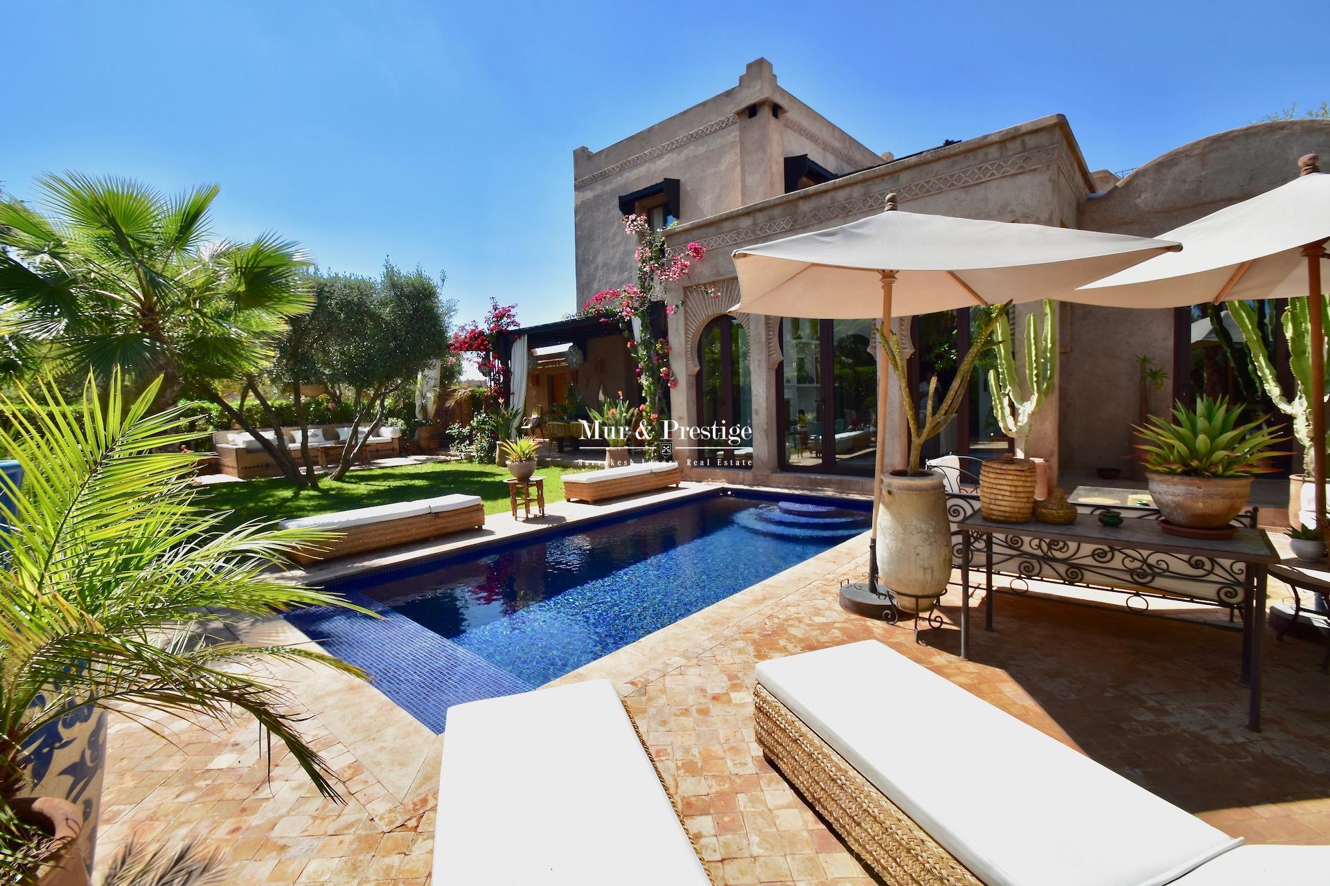 Vente Villa Marrakech – Agence Immobilière