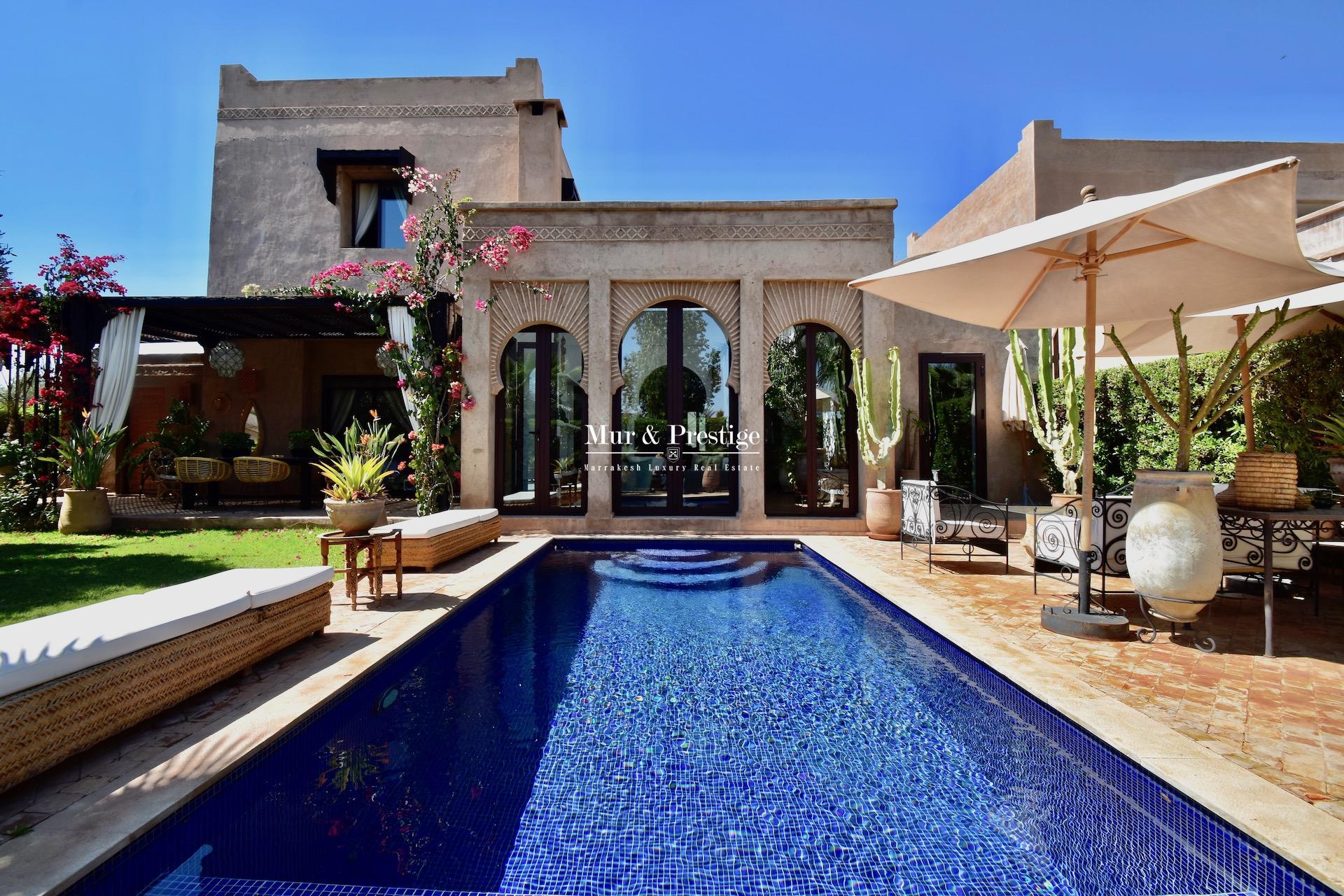 Vente Villa Marrakech – Agence Immobilière