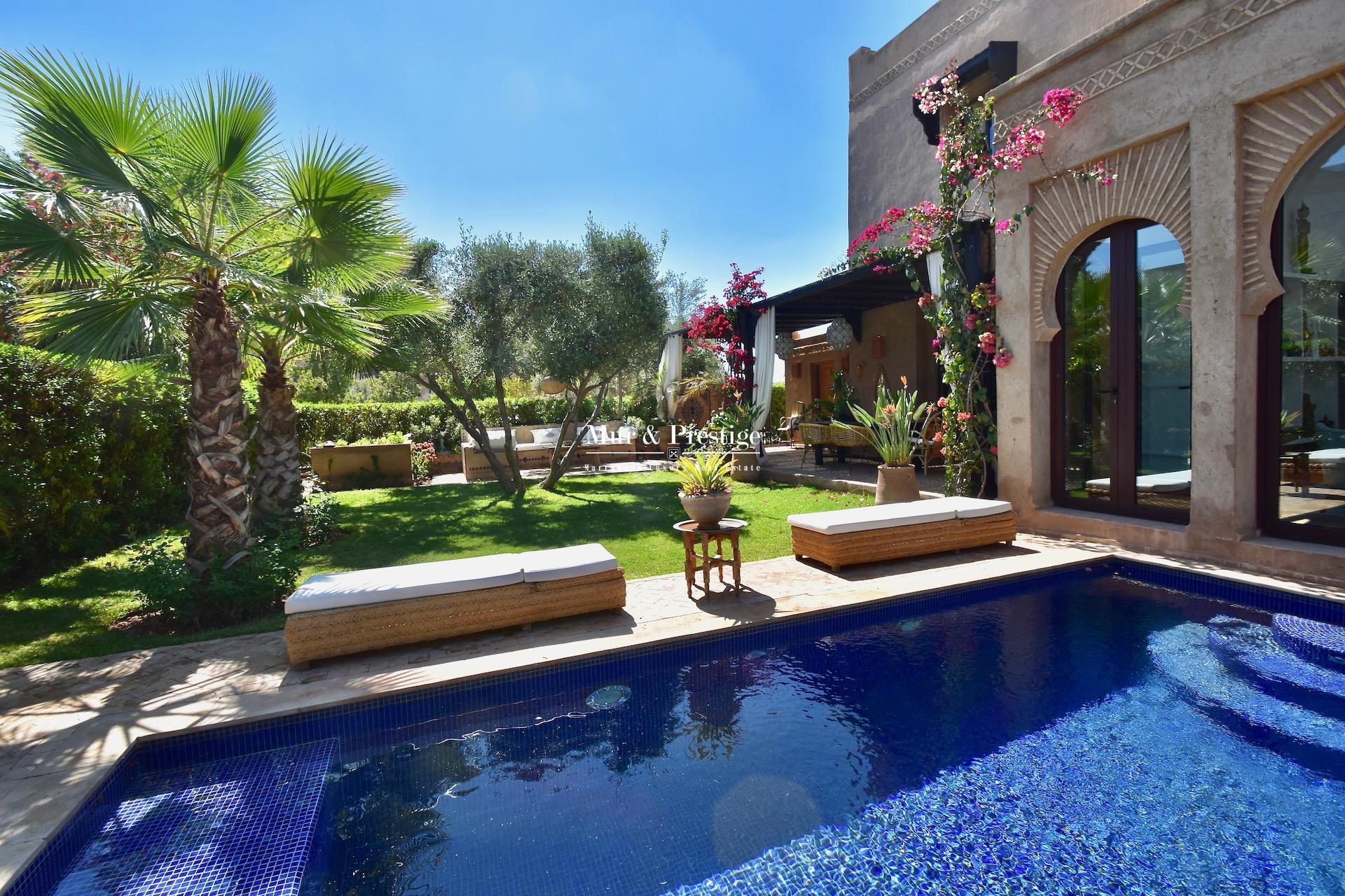 Vente Villa Marrakech – Agence Immobilière