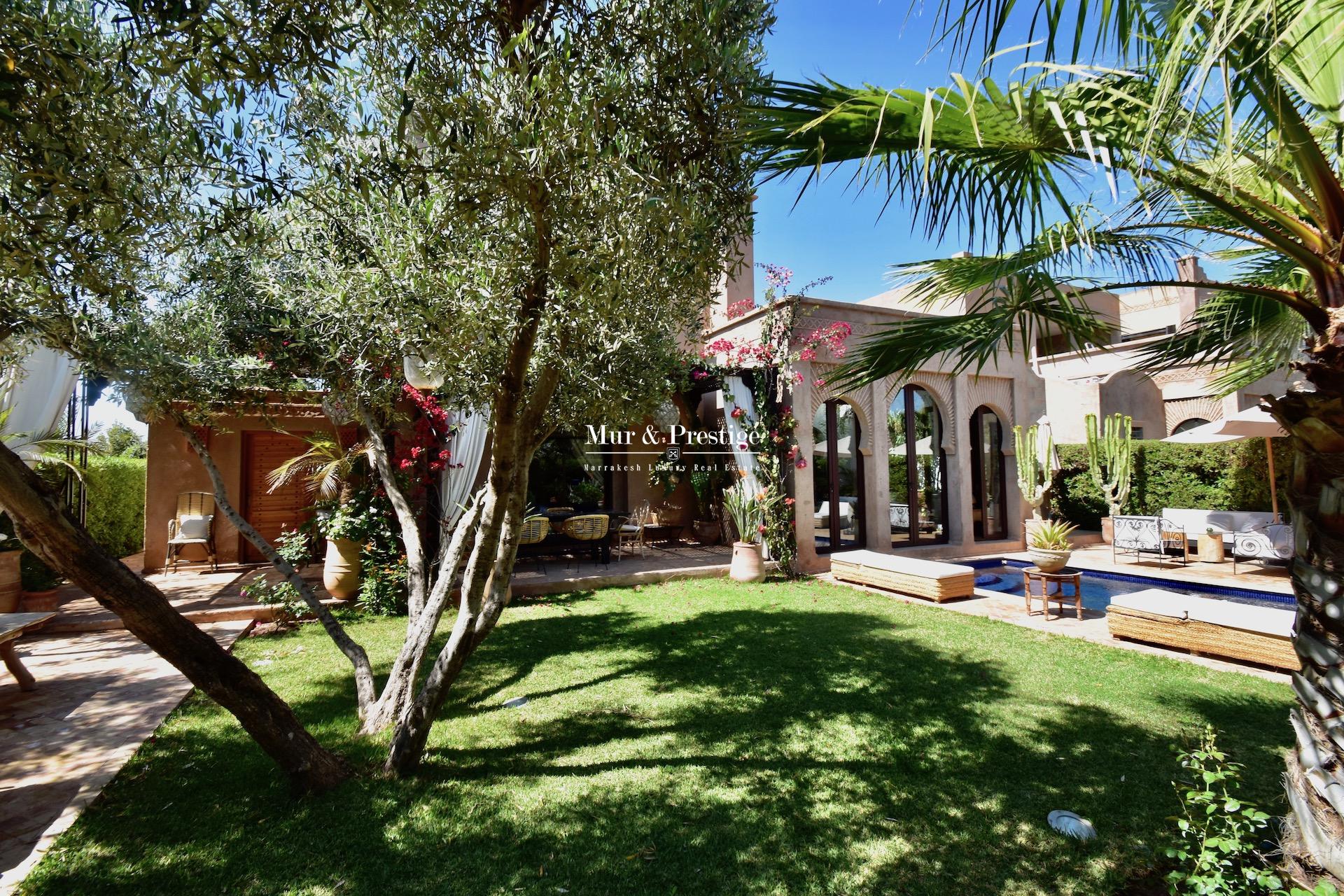 Vente Villa Marrakech – Agence Immobilière