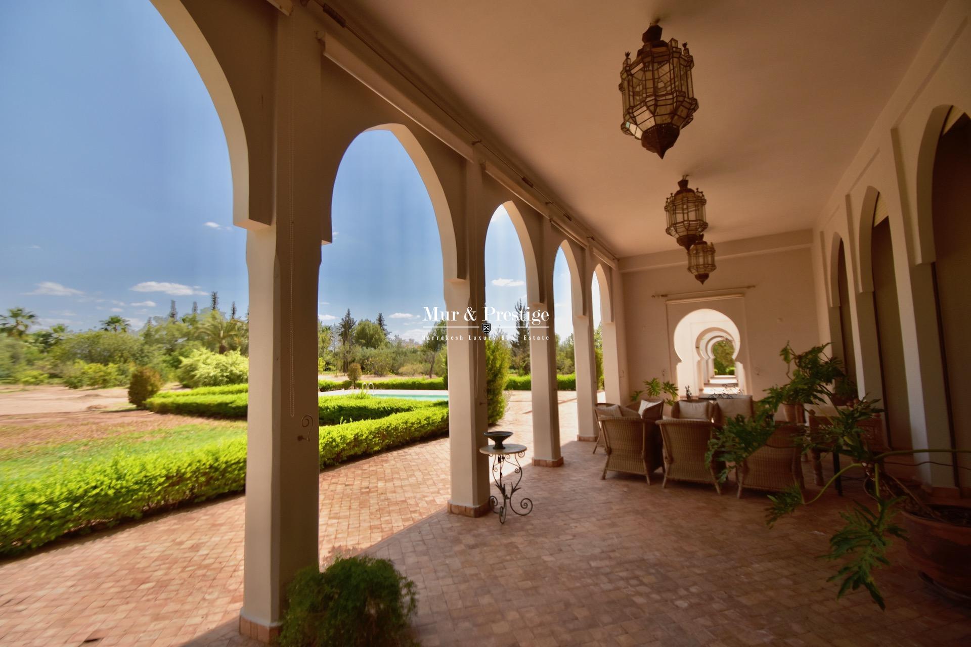 Maison de luxe à vendre à Marrakech